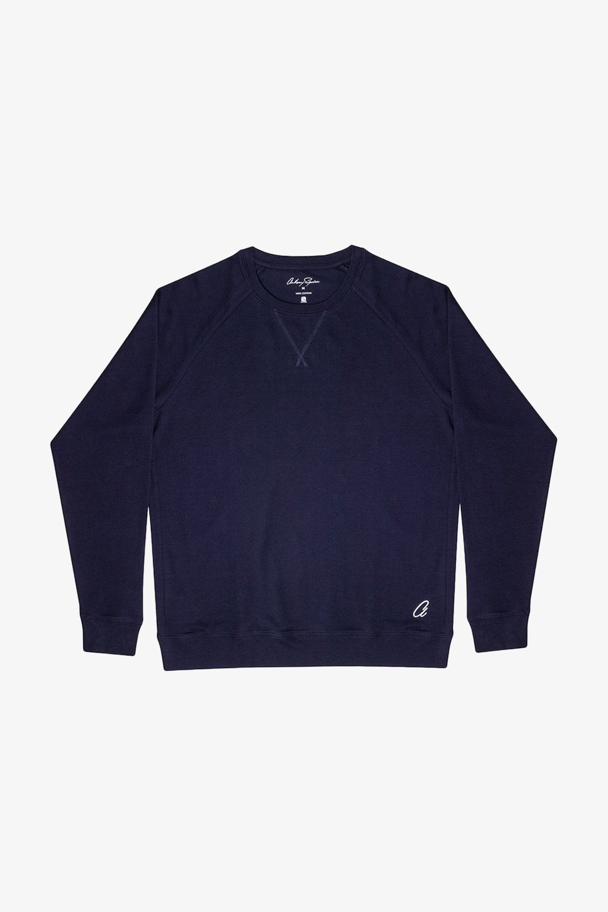 Hugh - Navy Long Sleeve Sleep Top