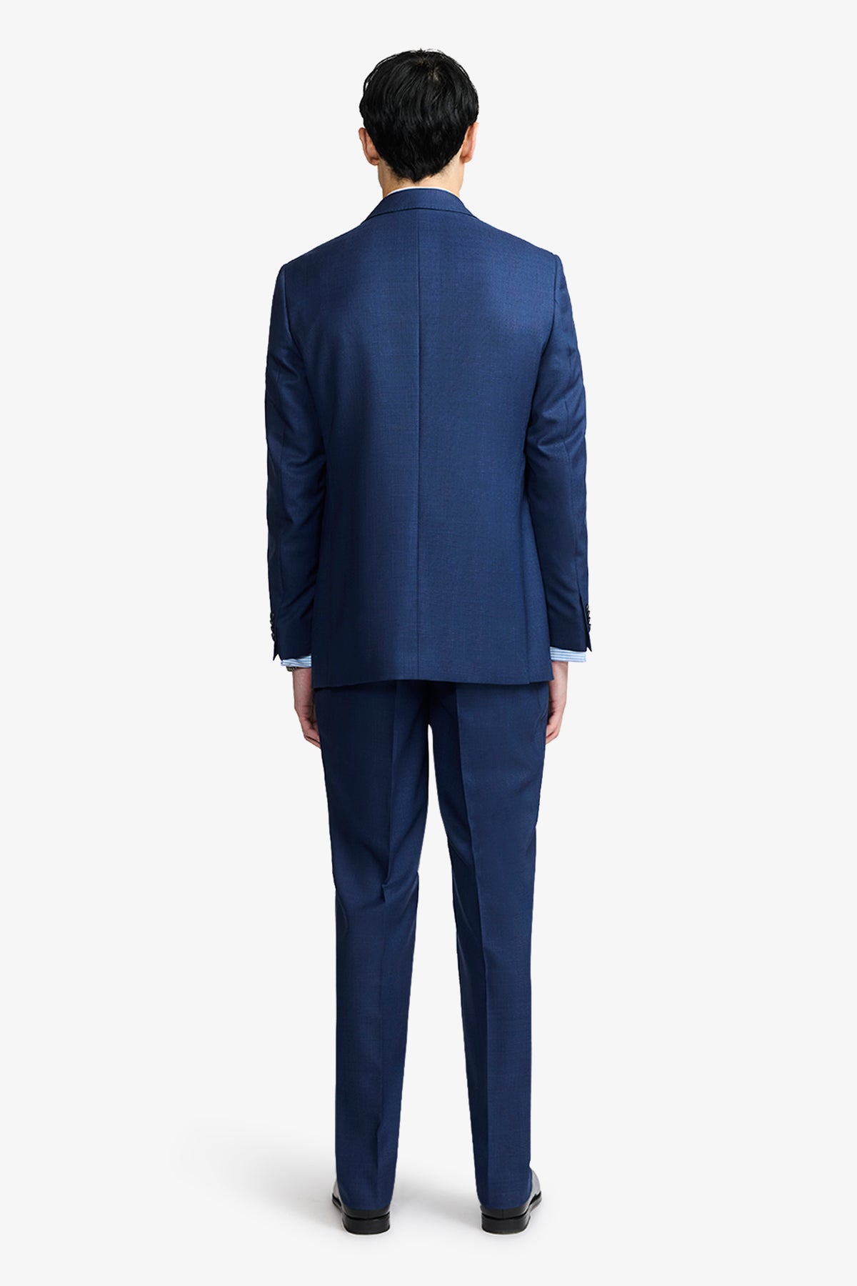 Kennedy Suit - Tonal Prince Of Wales Check In Pure Wool, Super 110's