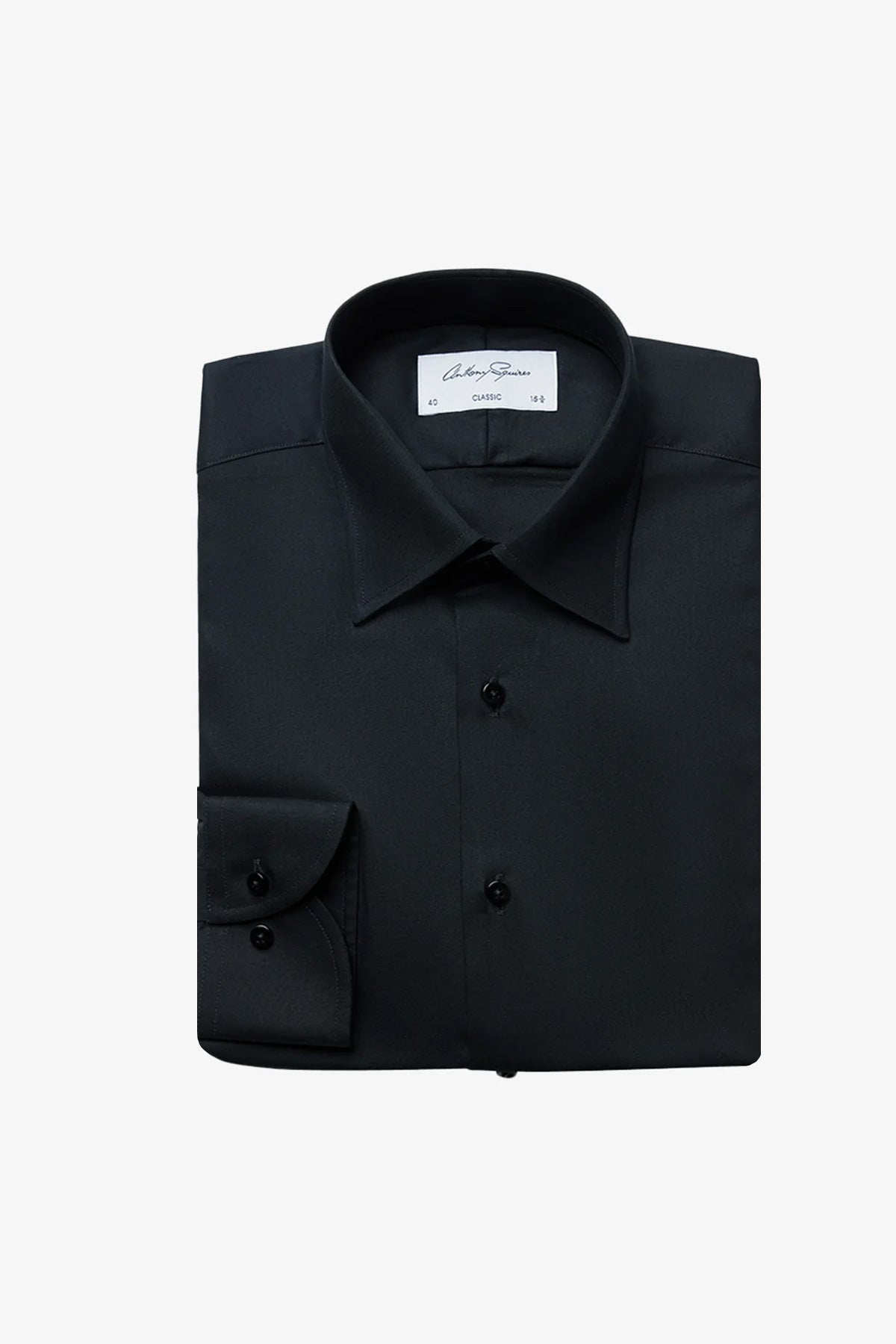 Gus - Black Business shirt