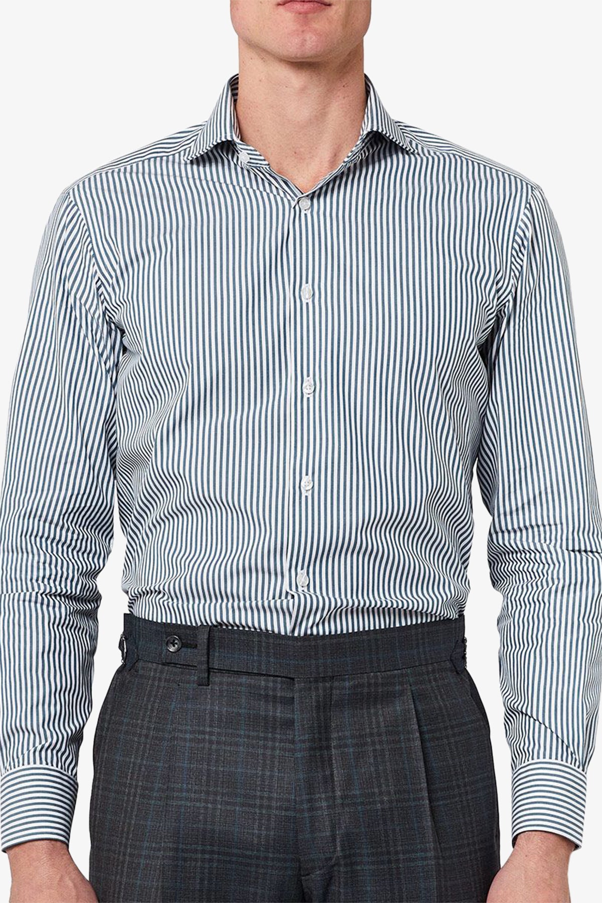 Alton - Green Business shirt