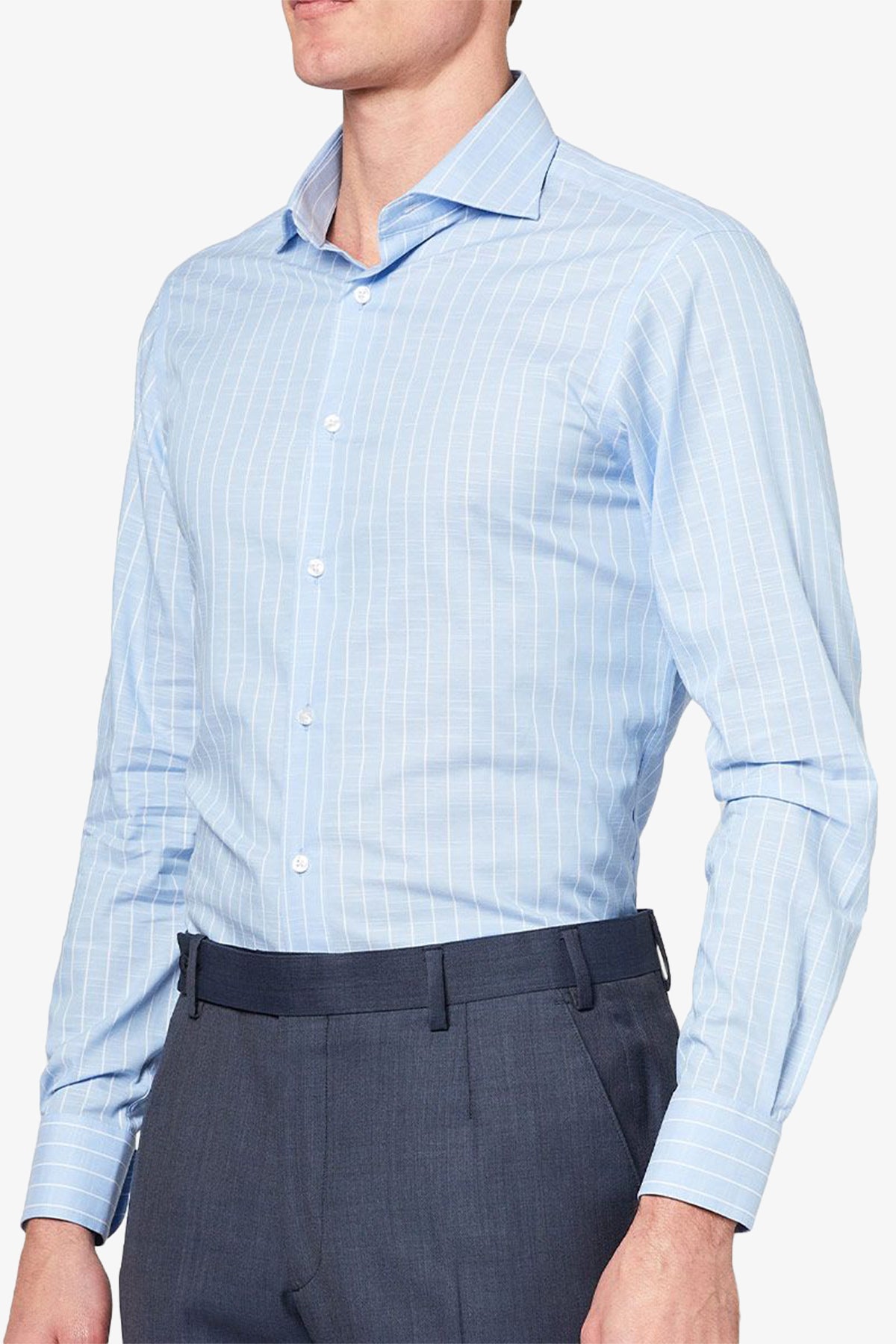 Nigel - Light Blue Business shirt