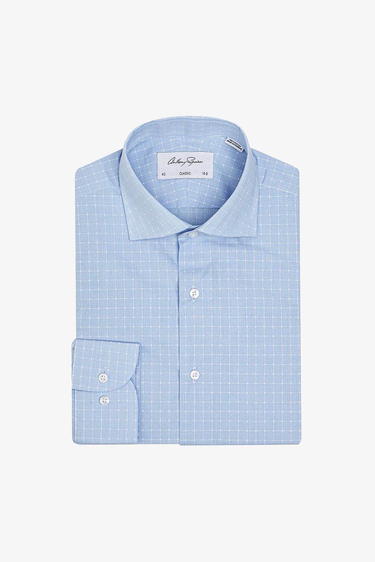 Miles - Light Blue Business shirt