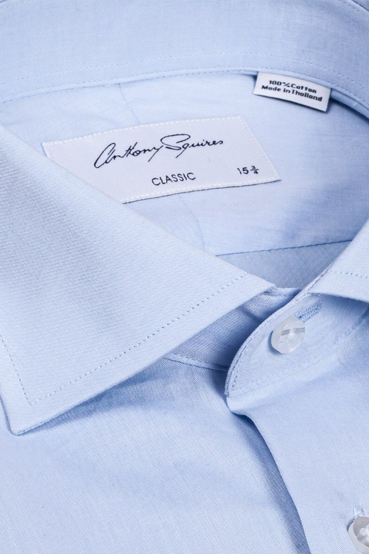 Nigel - Twill Light Blue Shirt