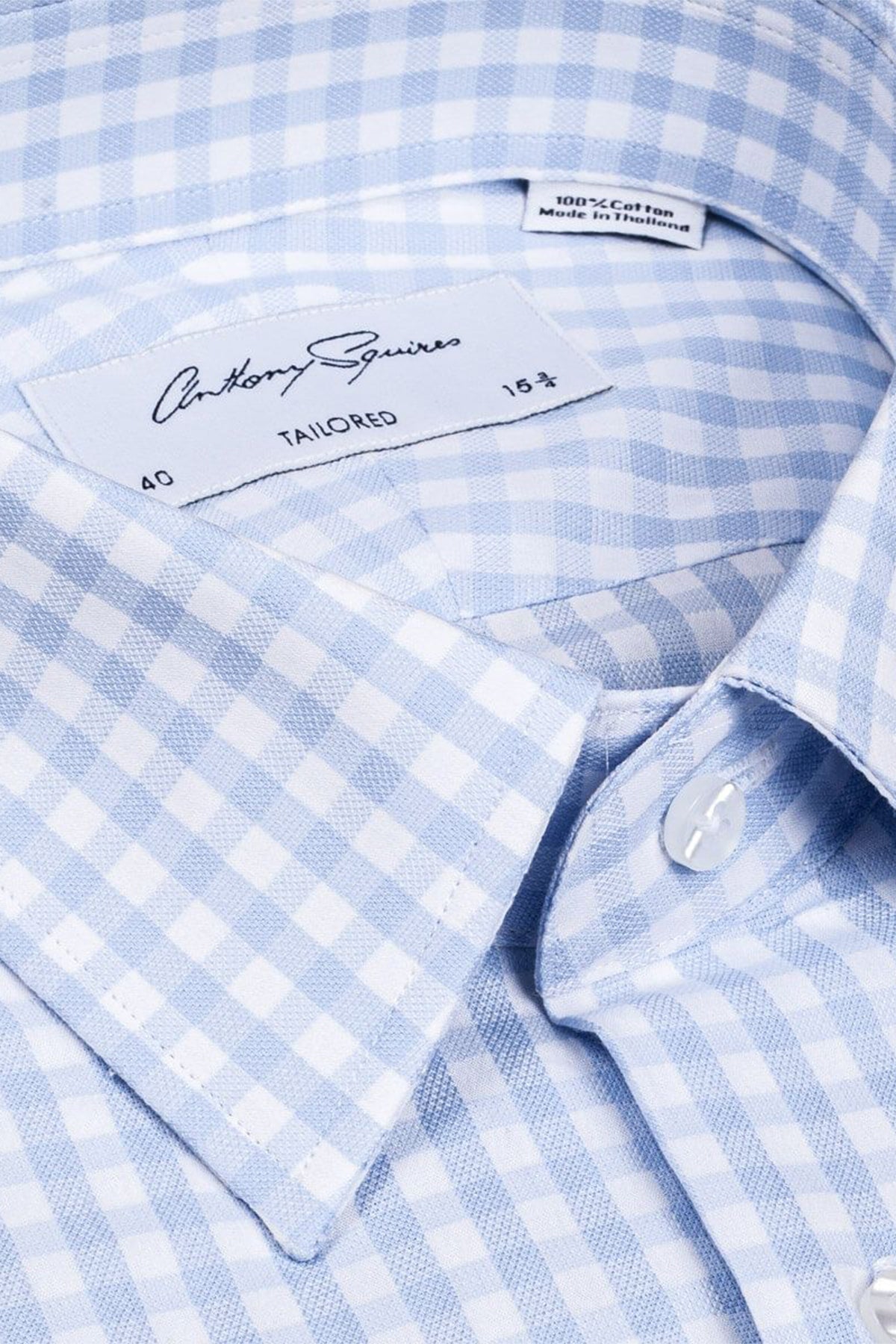 Norris - Light Blue check Shirt