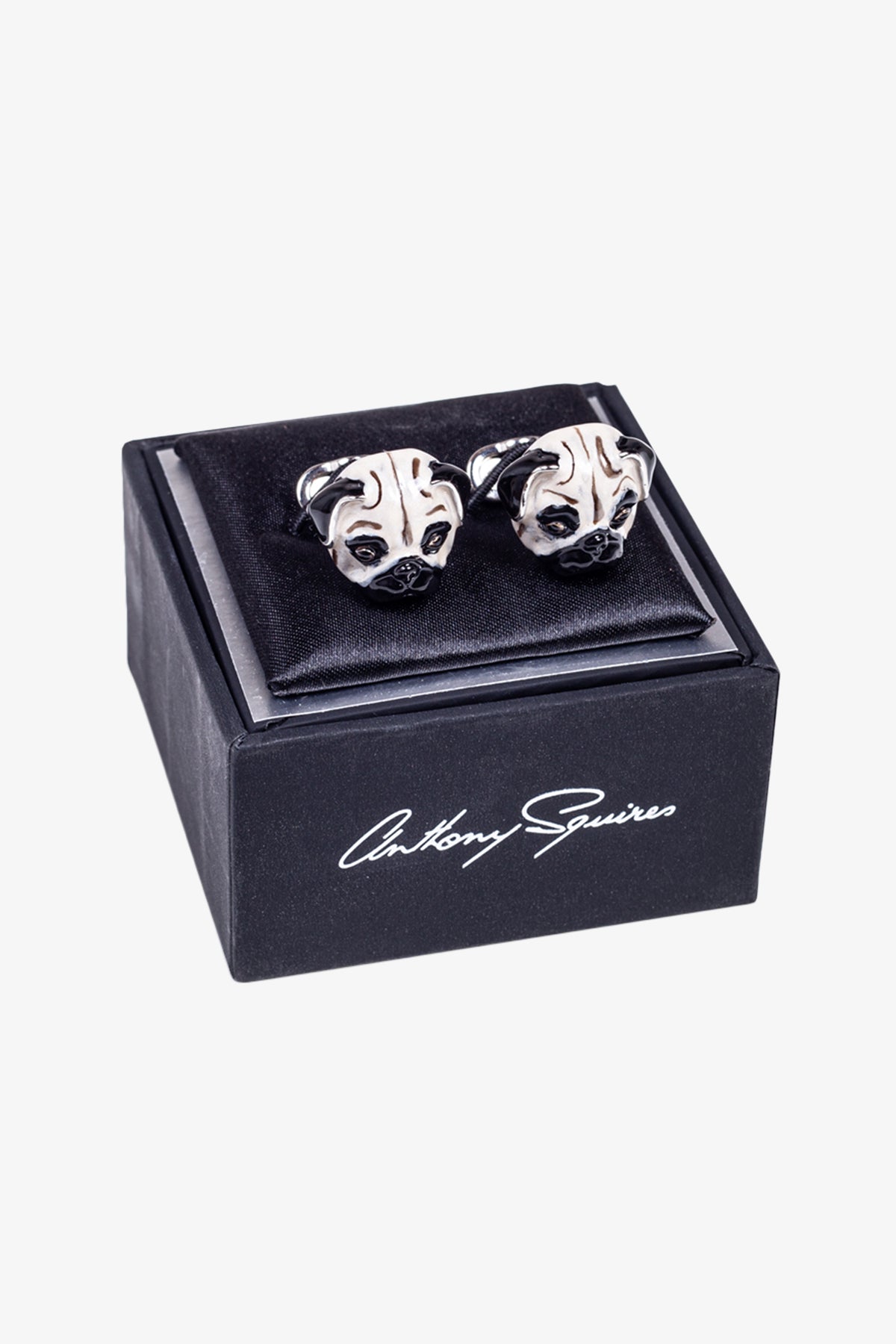 Cufflinks - Pug Face