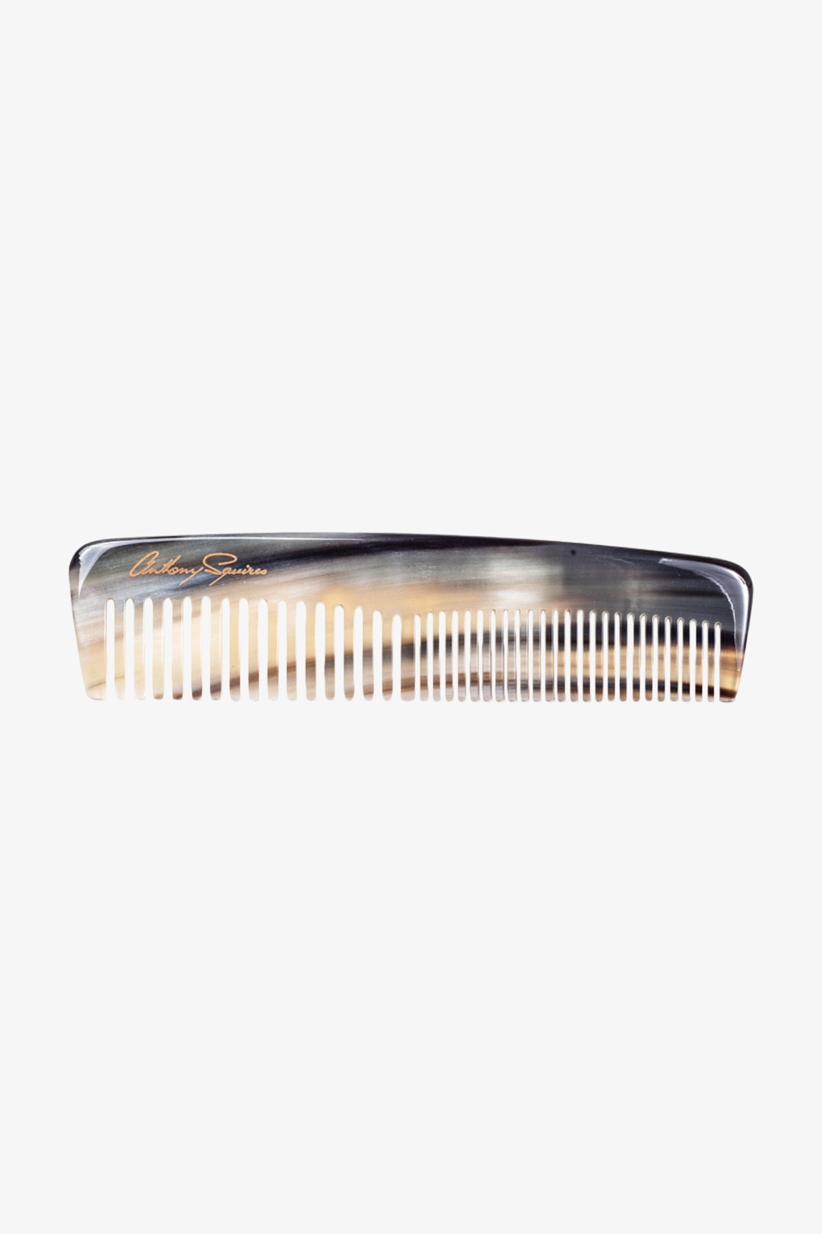 Horn Pocket Comb - Medium Marble