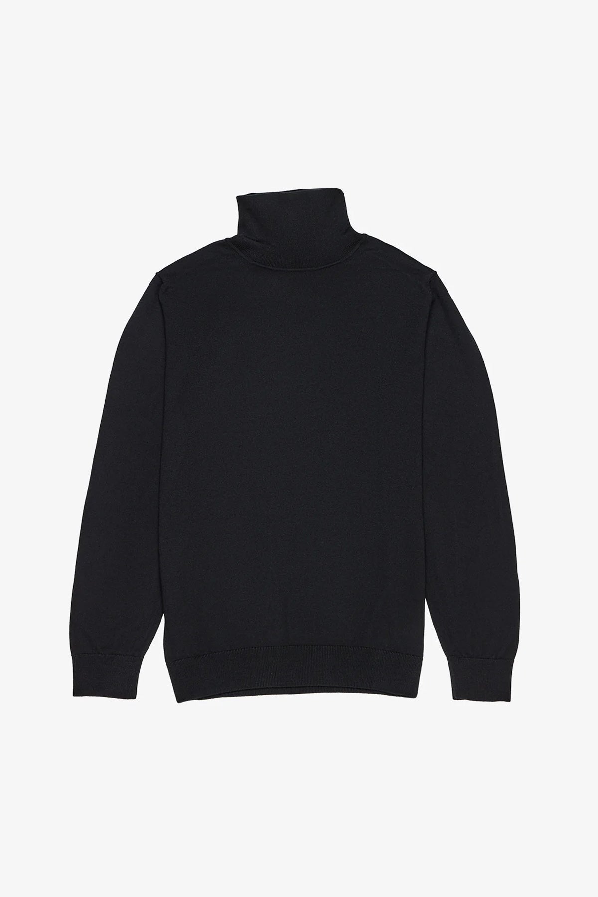 Kurt - Black Roll-neck