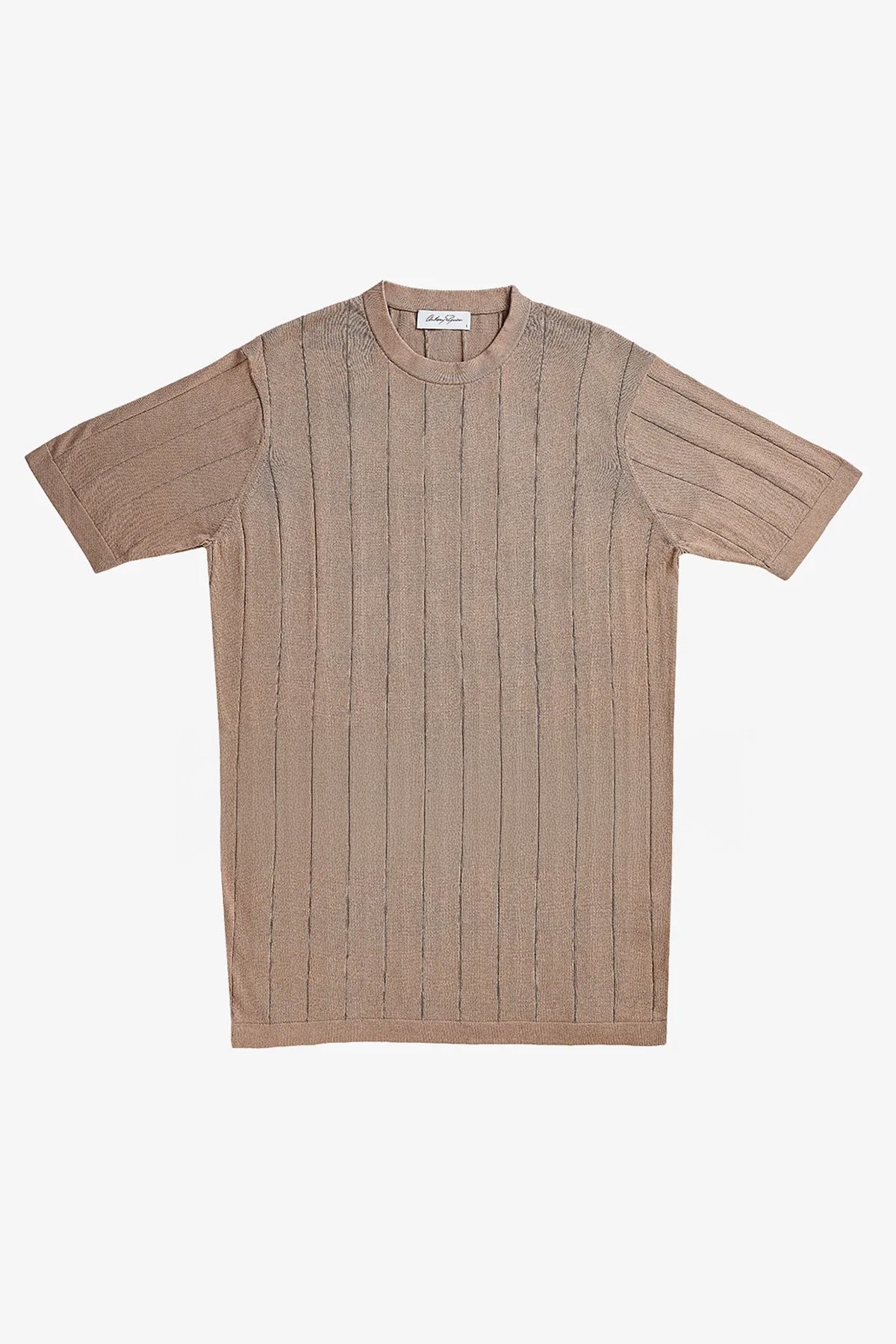 Aviation Knitted Tee - Taupe