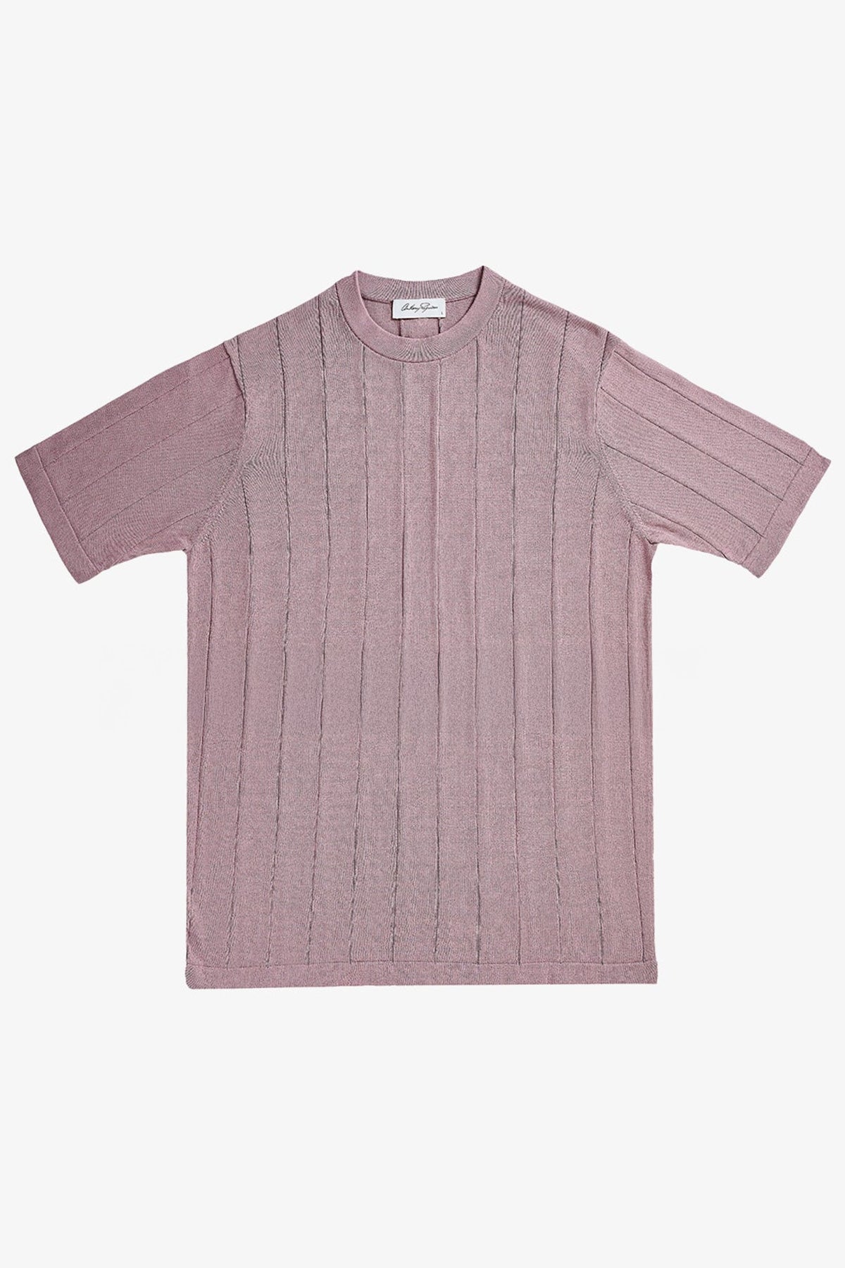 Aviation Knitted Tee - Purple
