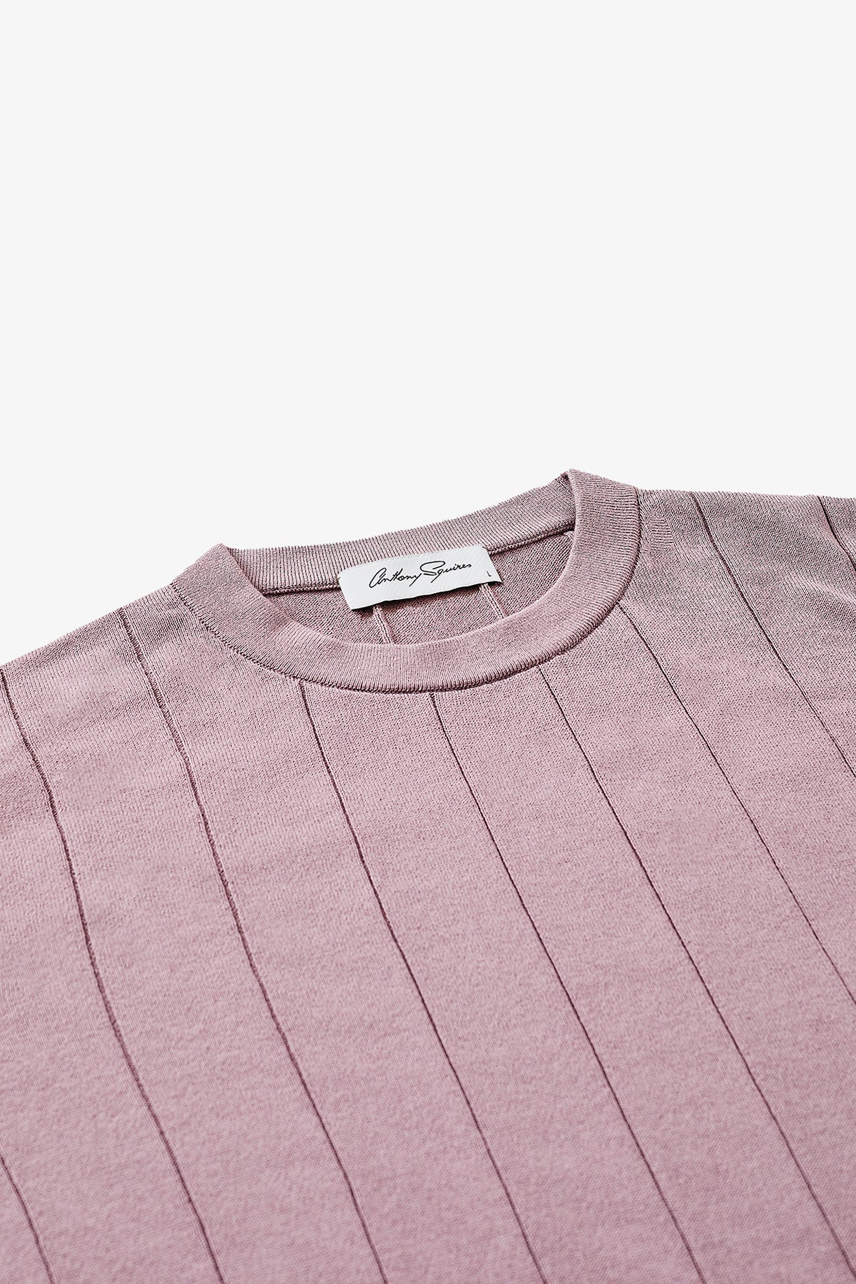 Aviation Knitted Tee - Purple