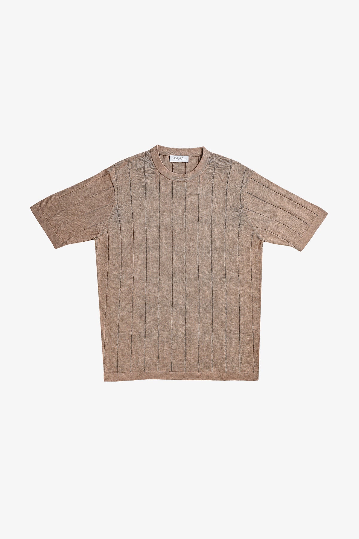 Aviation Knitted Tee - Taupe