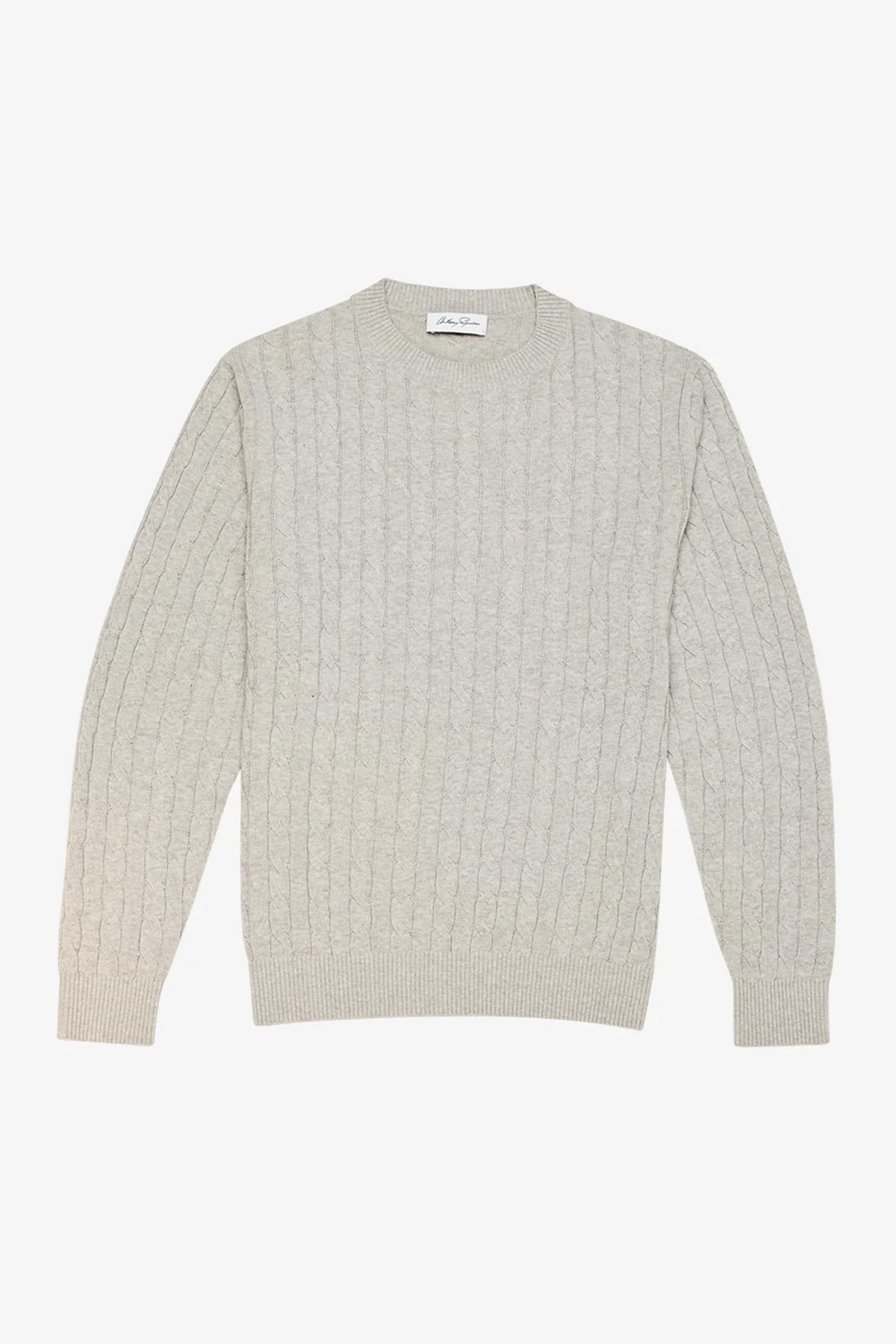 Cable - Light Grey Cable Knit