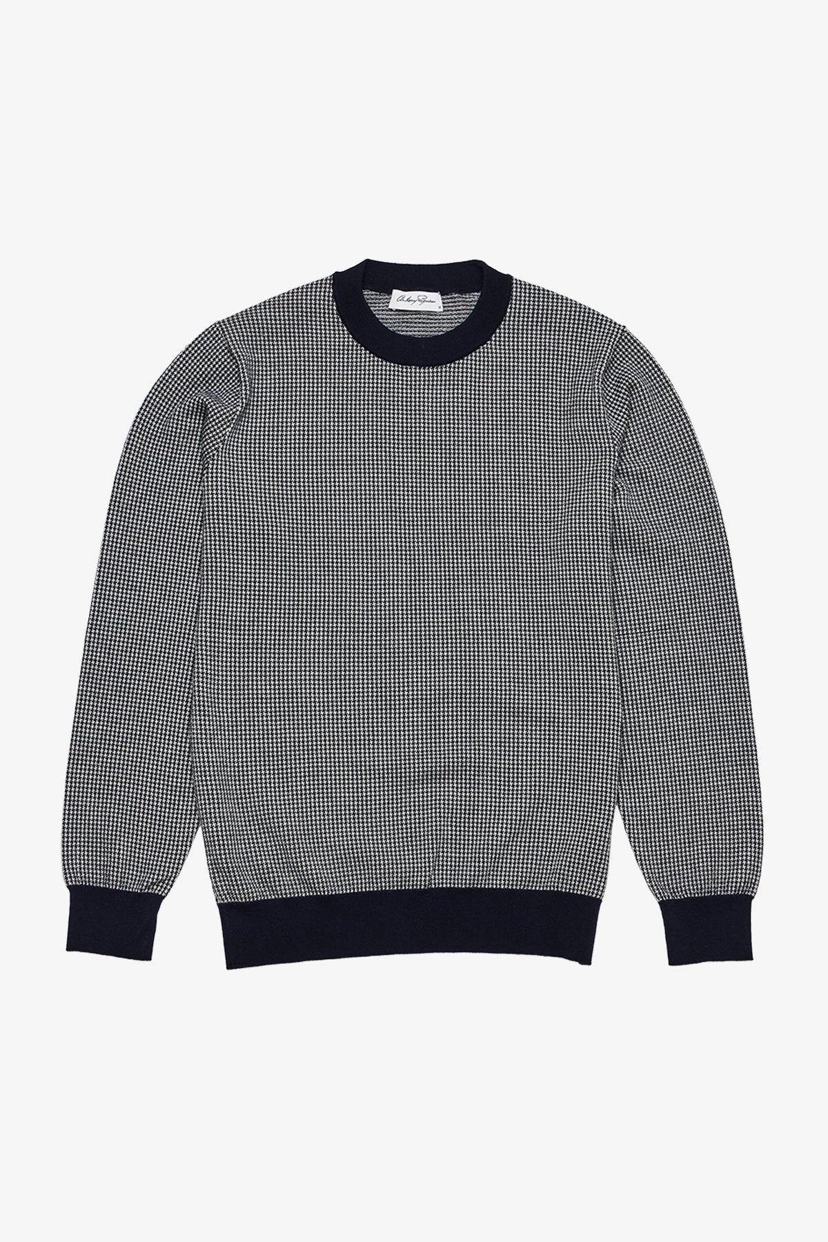 Jaylin - Navy Crewneck Knit