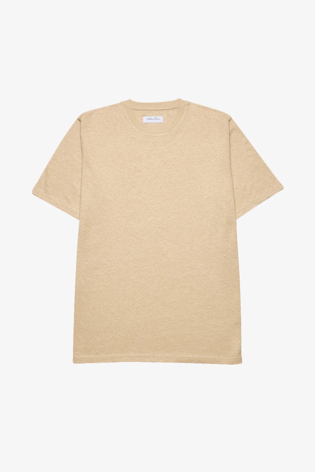 Fawn linen blend tee