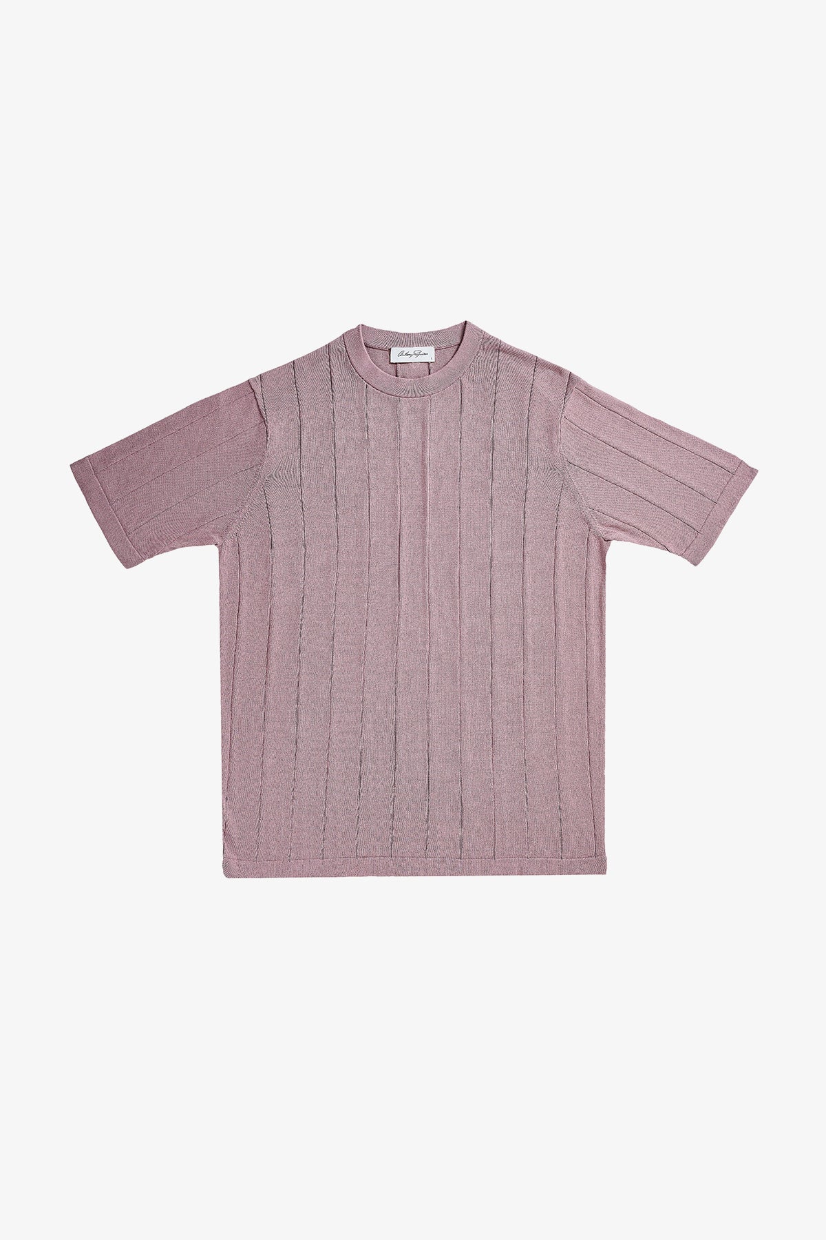 Aviation Knitted Tee - Purple