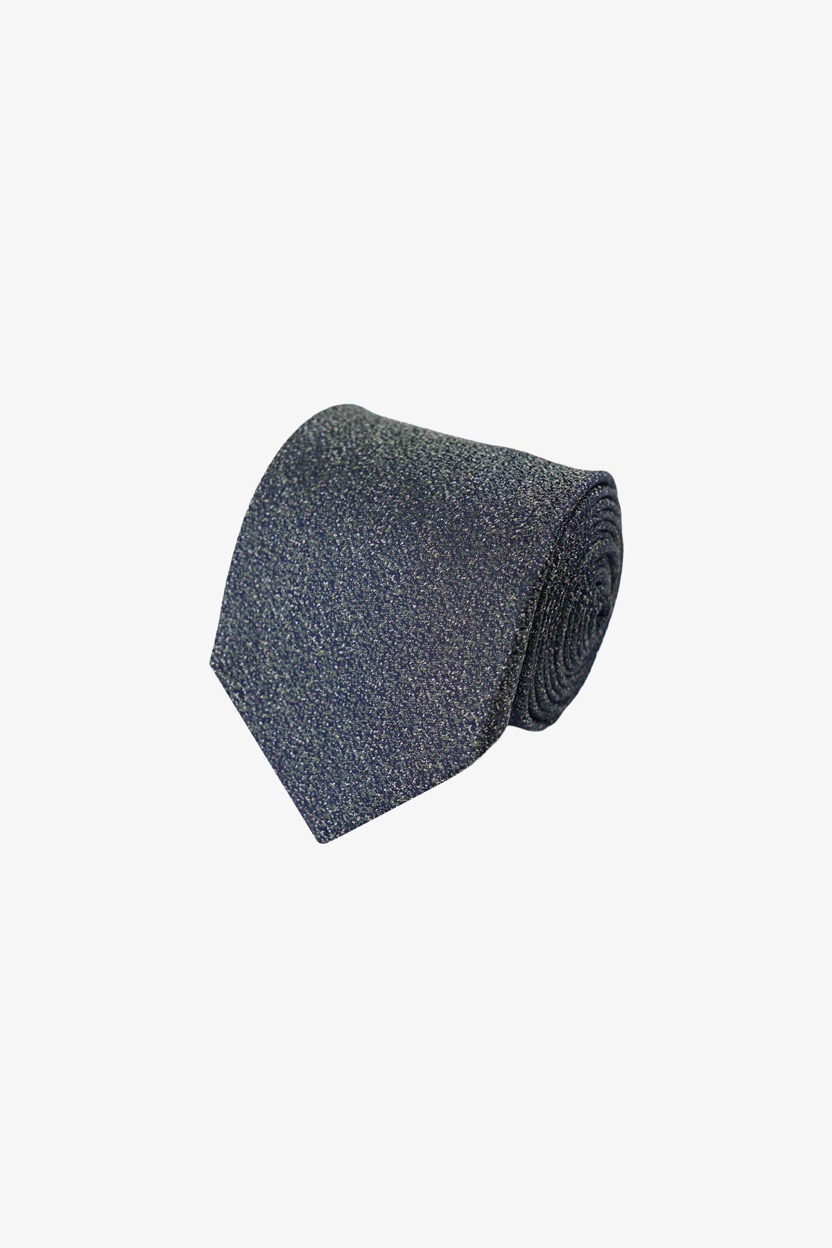 Tie - Silk Green Pattern