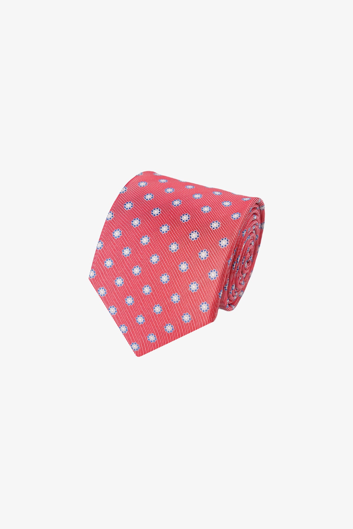 Tie - Silk Red Floral