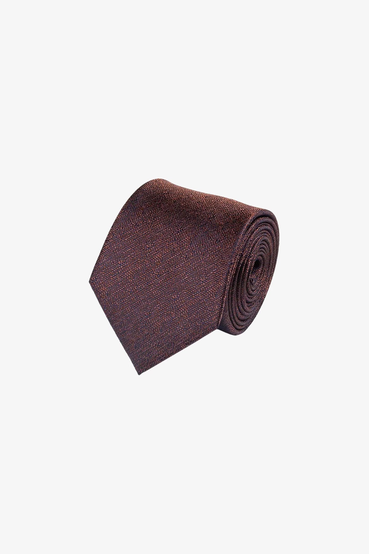 Tie - Silk deep red melange