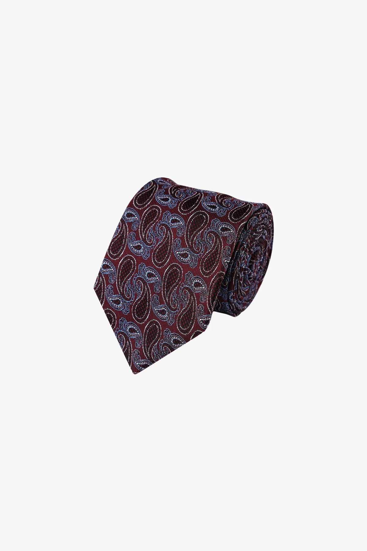 Tie - Silk Pink Paisley