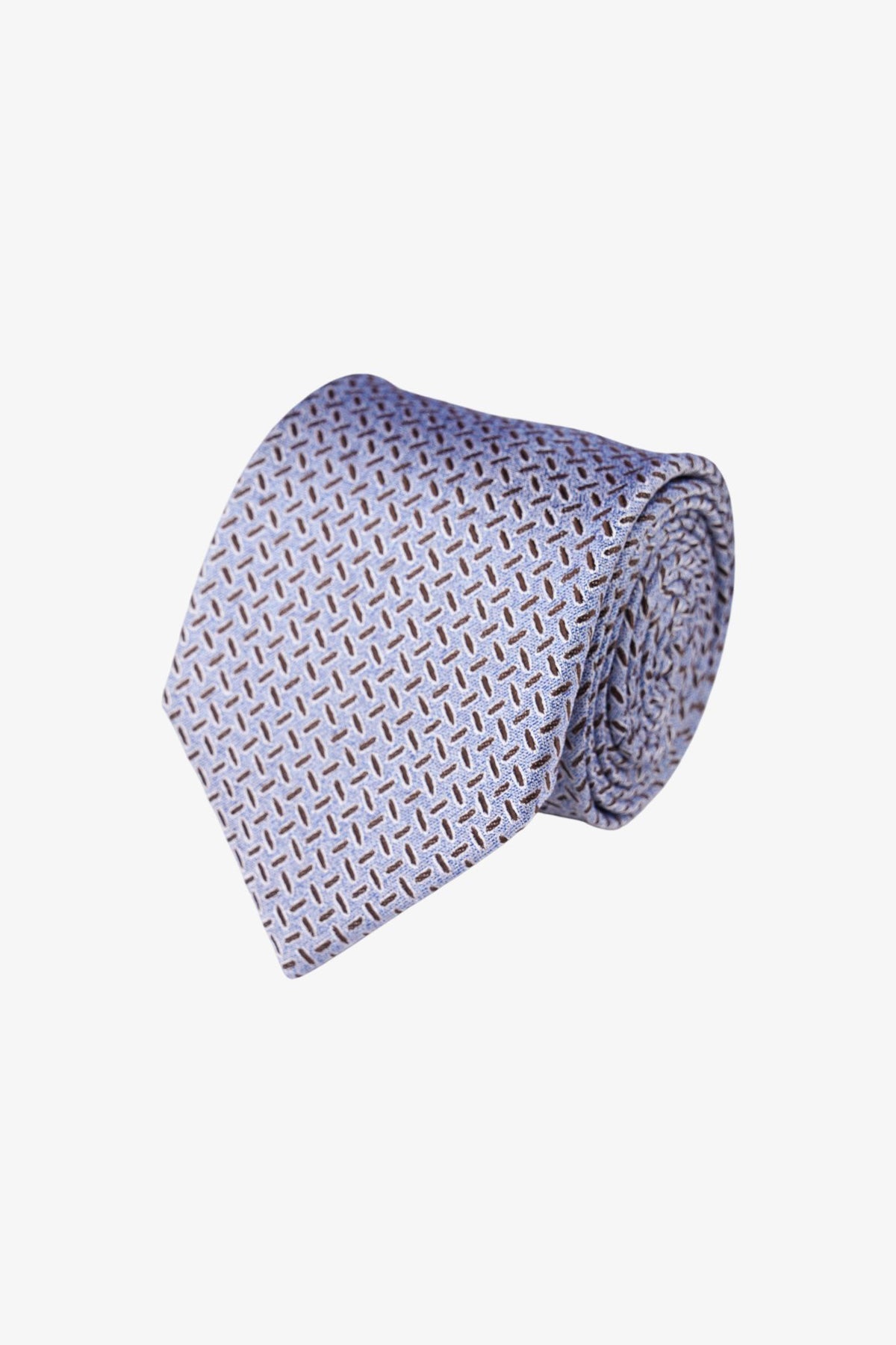 Tie - Silk Blue Pattern