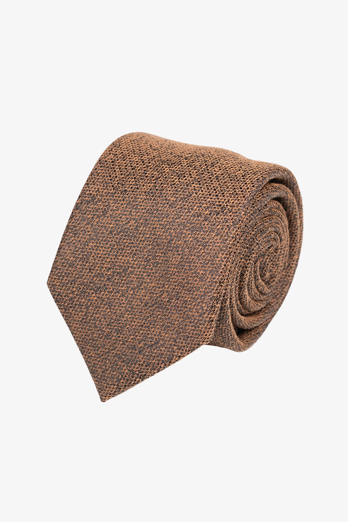 Tie - Silk yellow melange