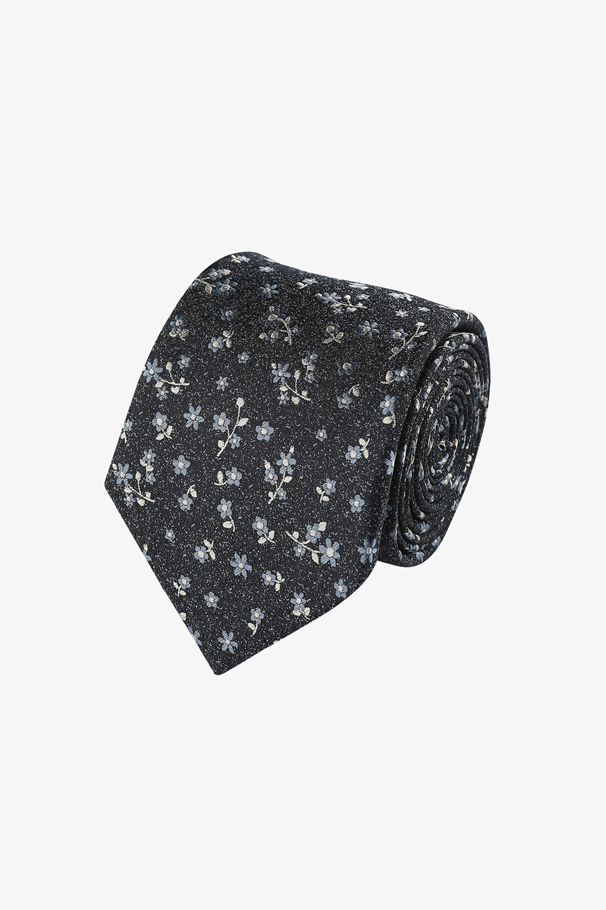 Tie - Navy floral