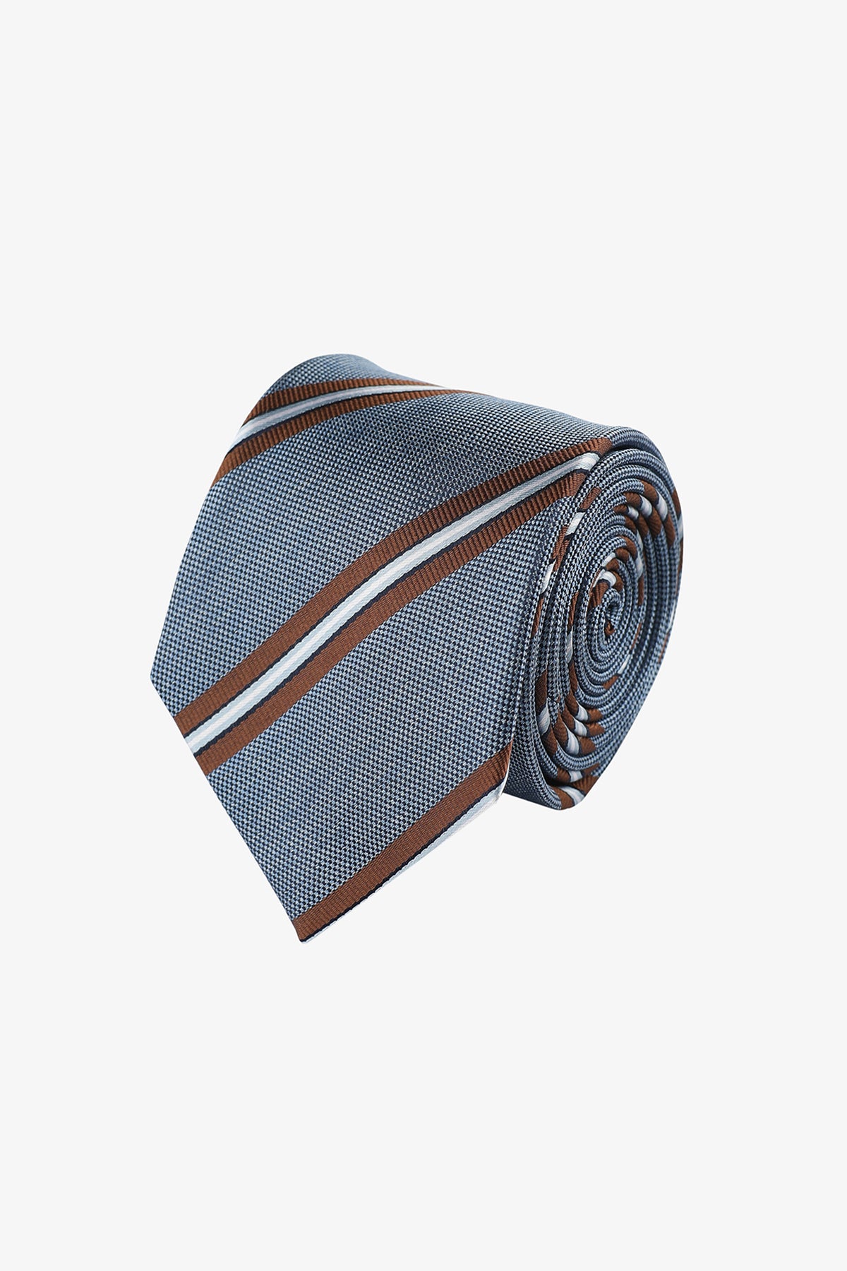 Tie - Blue multi stripe