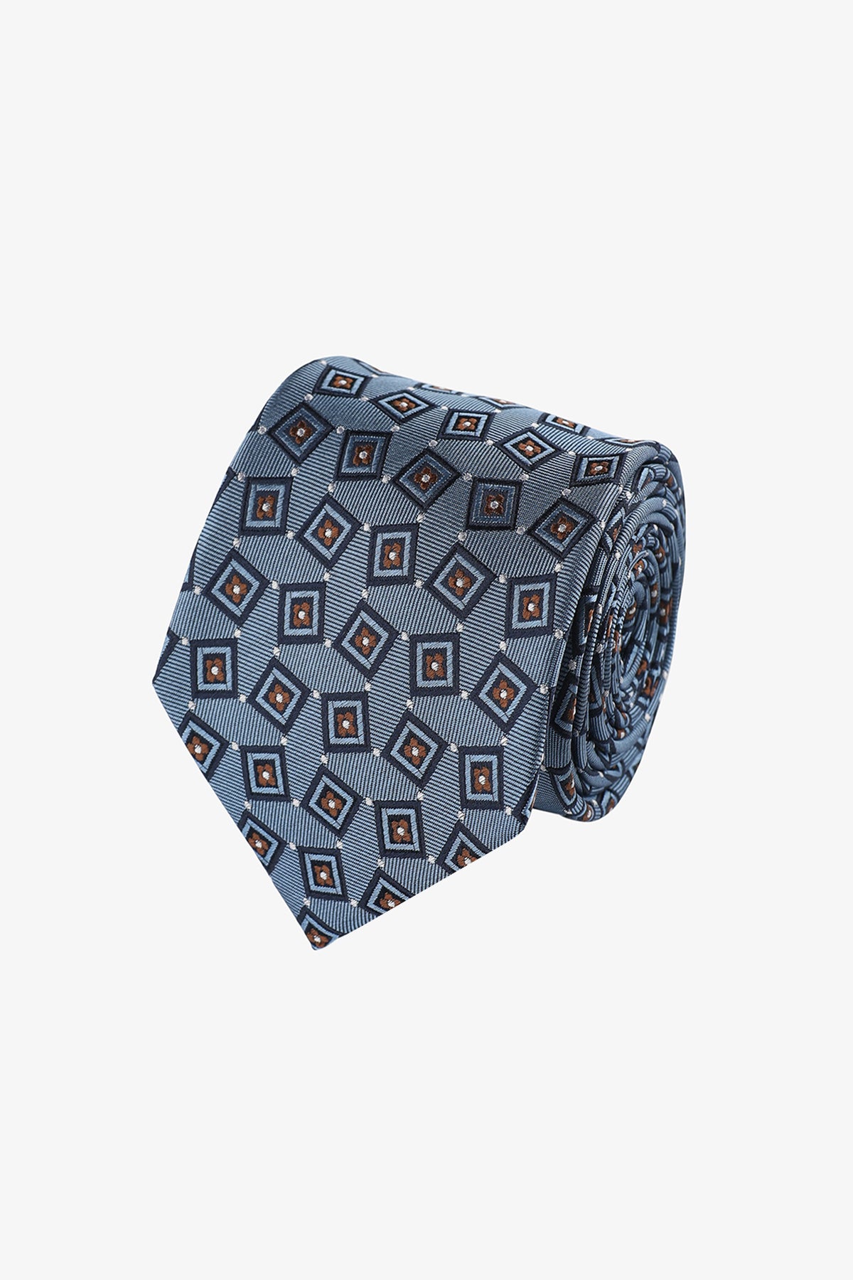 Tie - Light Blue pattern