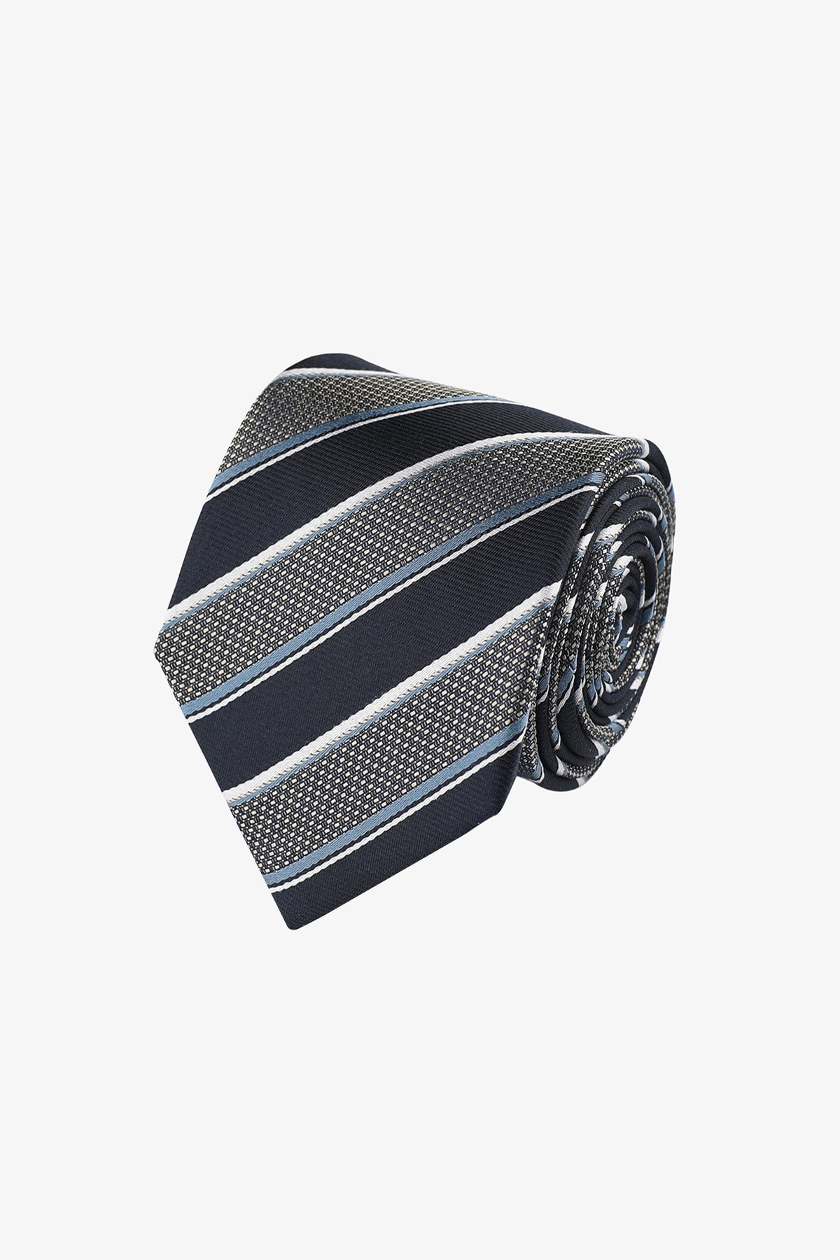 Tie - Navy stripe