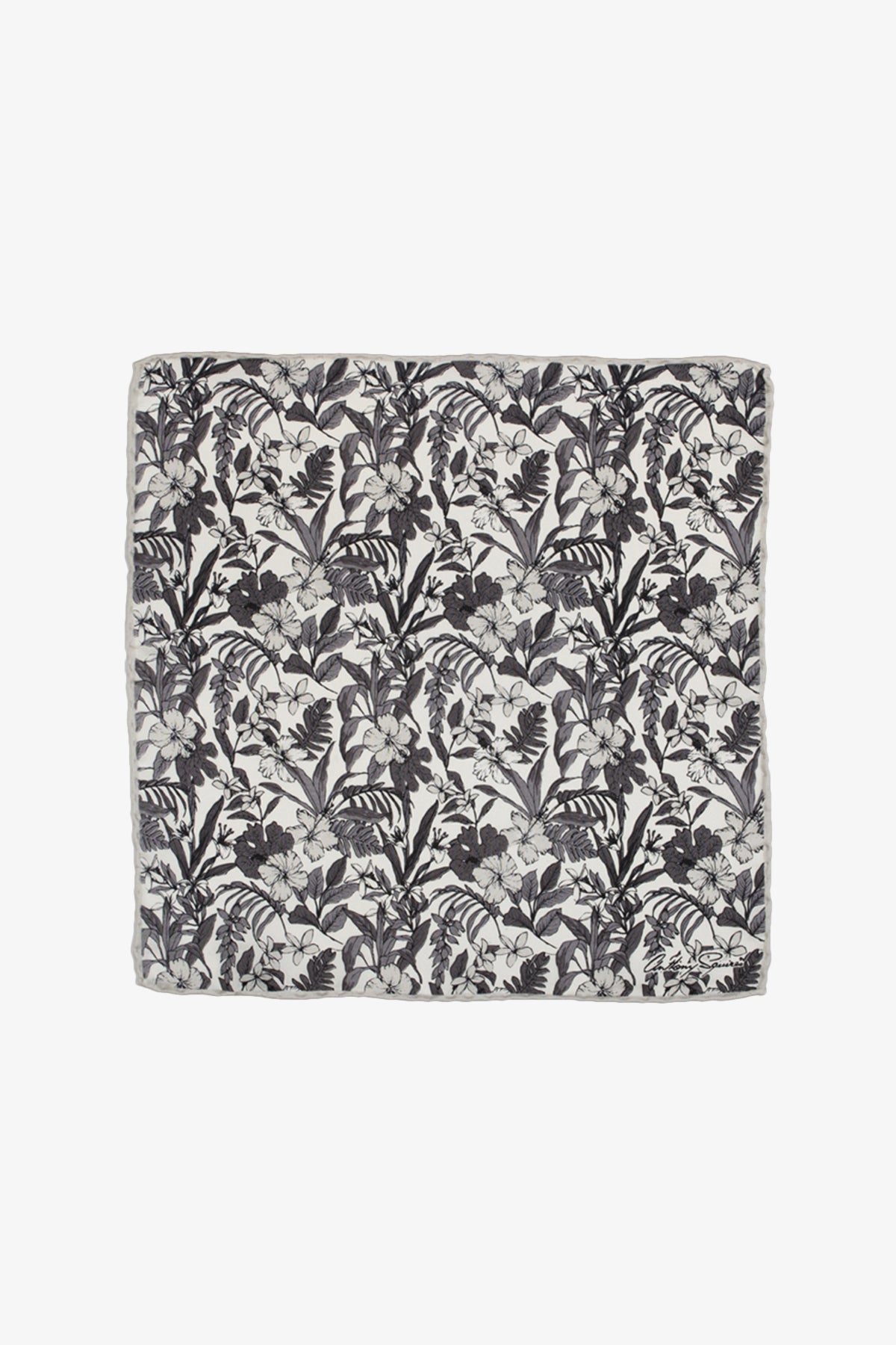 Pocket square - Charcoal