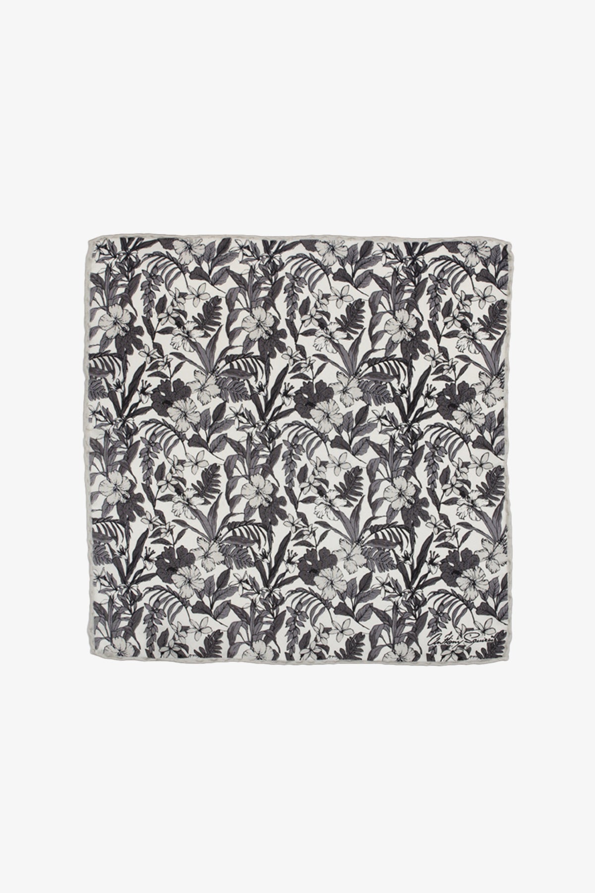 Pocket square - Charcoal