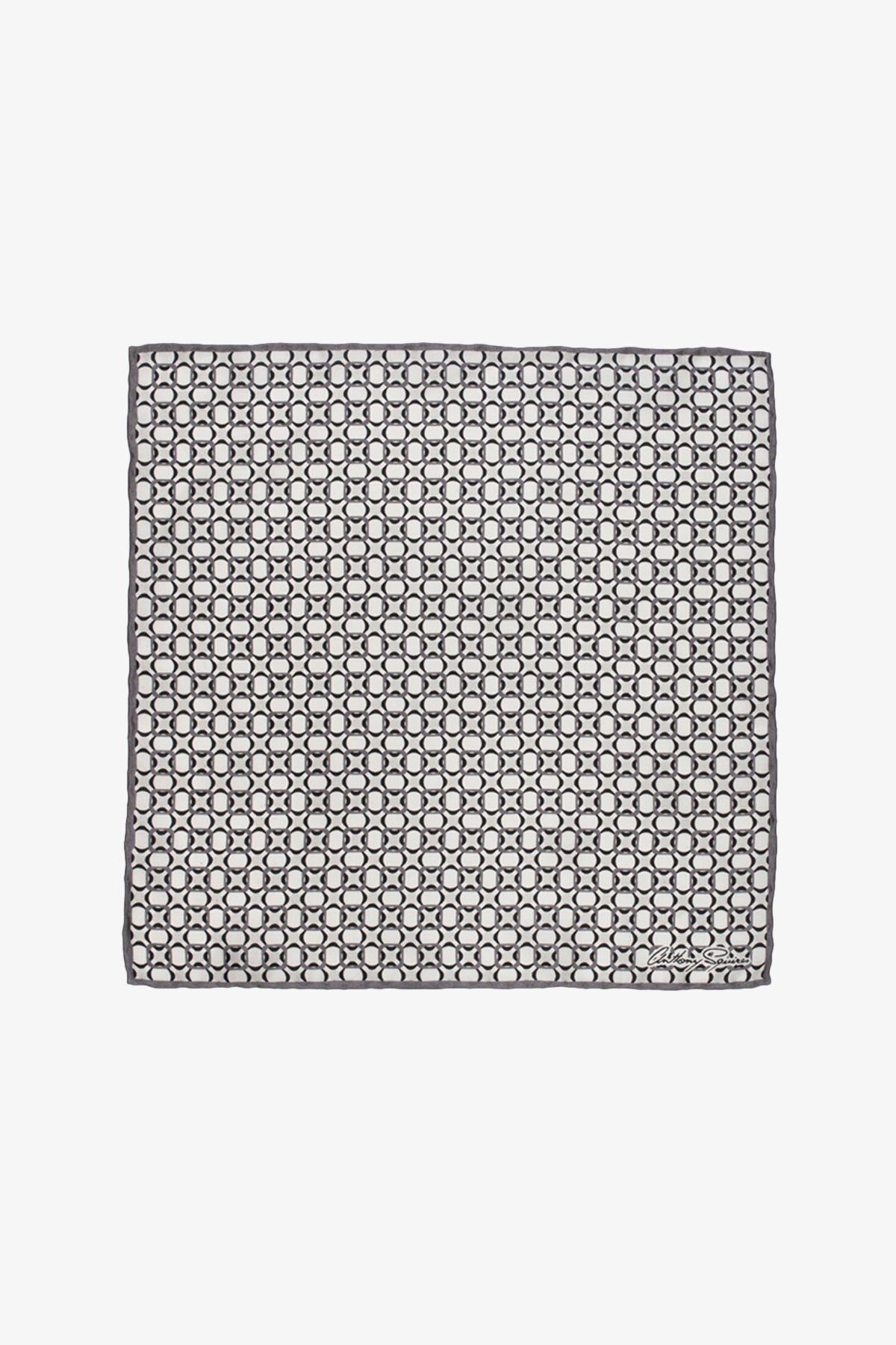 Pocket square - Charcoal