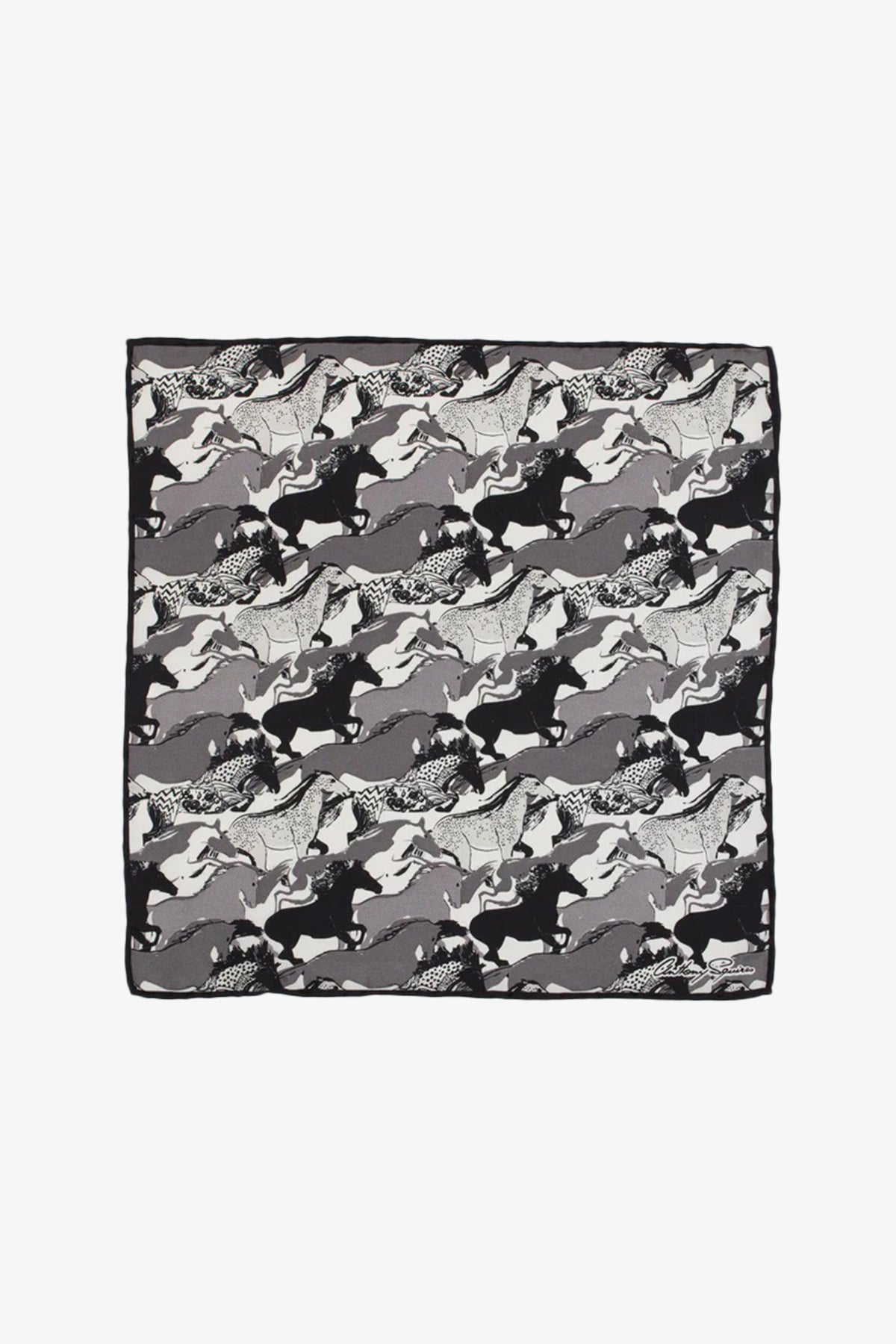 Pocket square - Charcoal