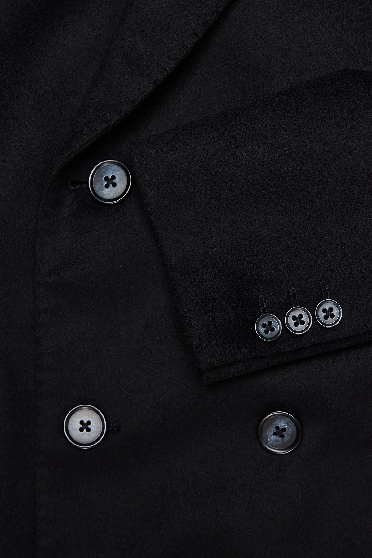 Elroy - Navy Double Breasted Overcoat