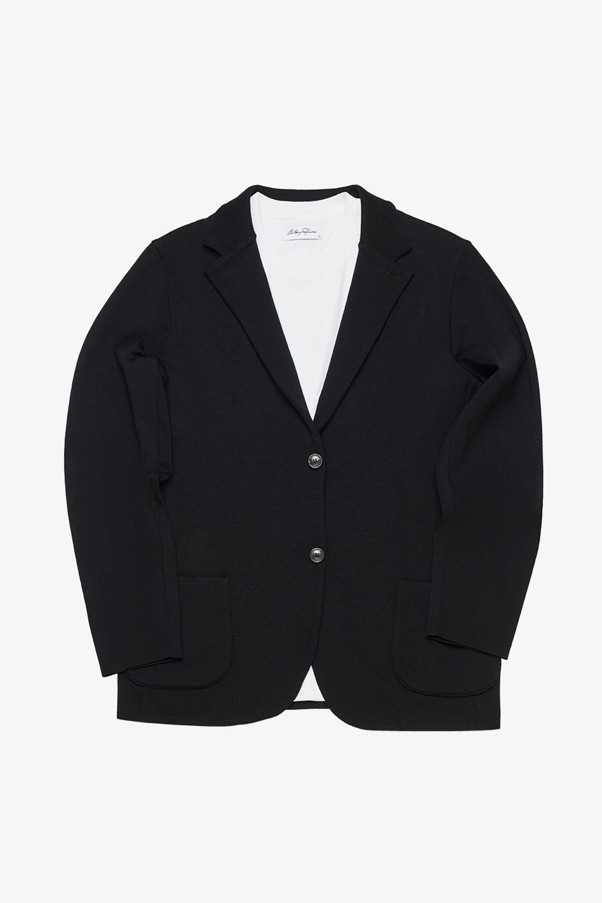 Flo - Black Cardigan Blazer