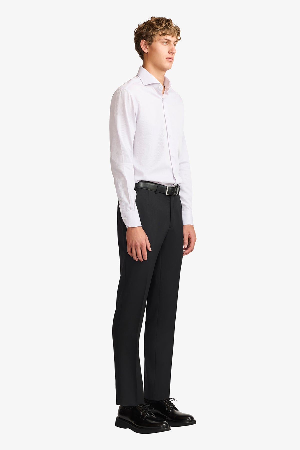 Alton formal shirt - pink microdesign