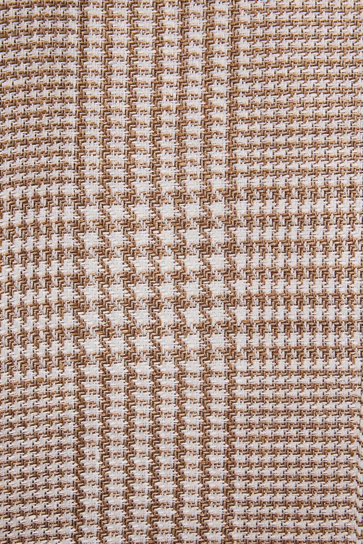 Archer blazer -Wool/linen brown heritage check