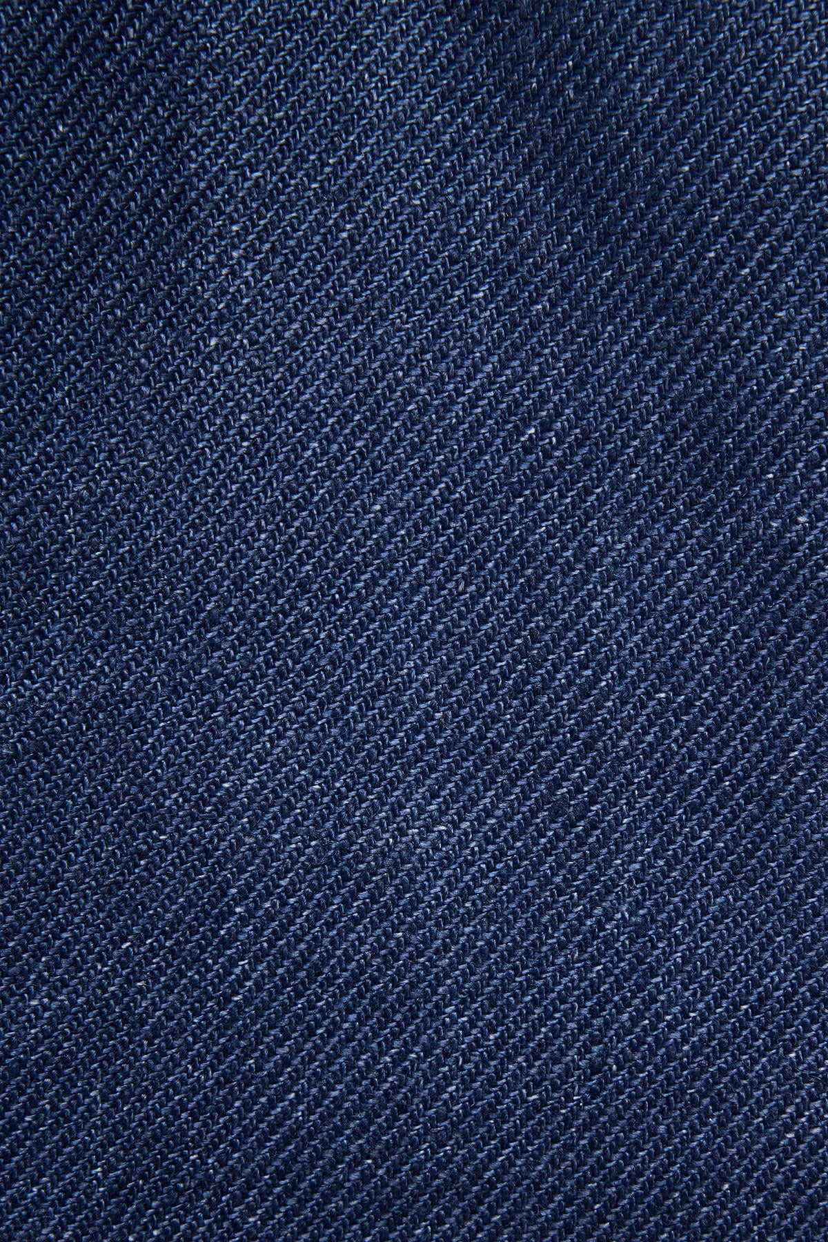 Archer blazer - Linen twill in blue with flax effect