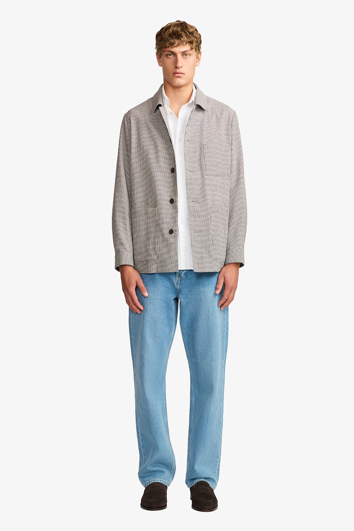 Arienzo - linen shirt jacket