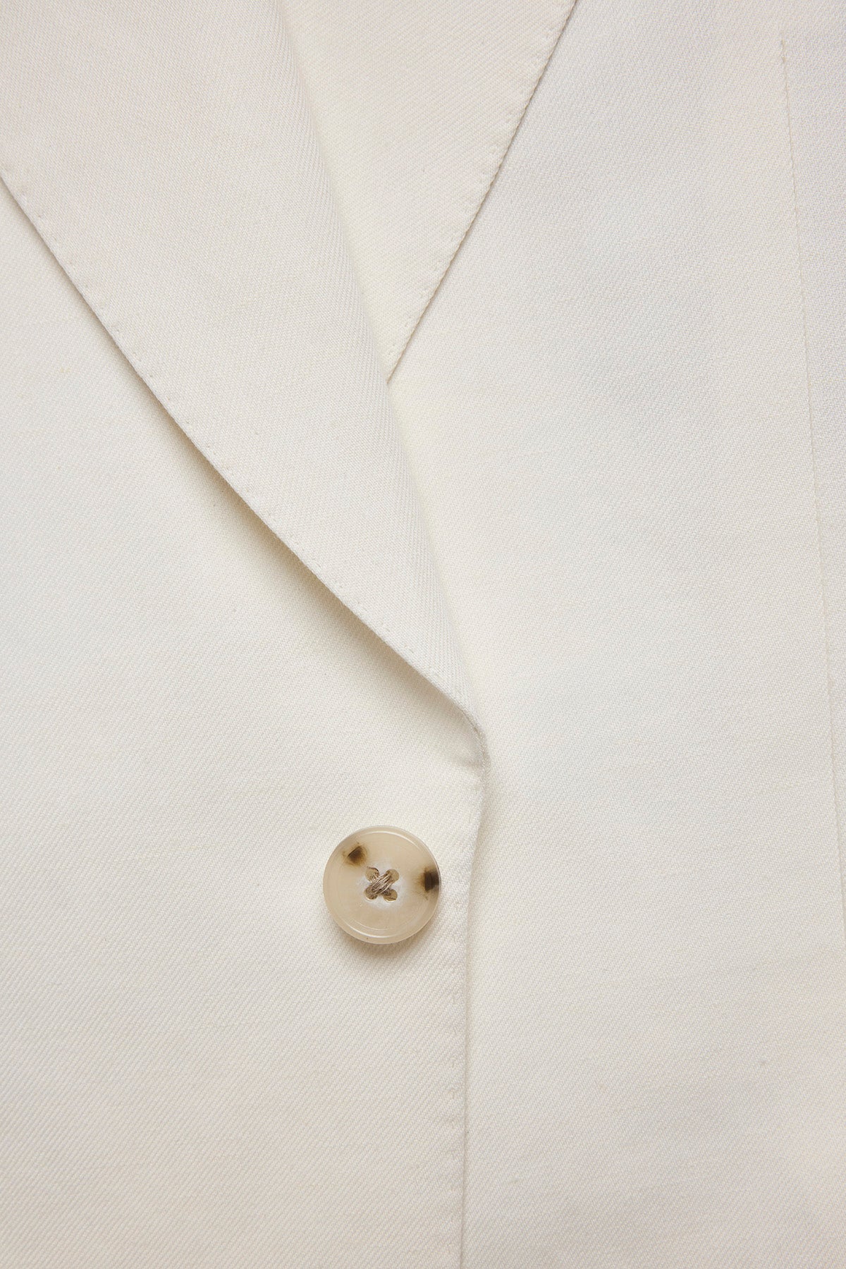 Arlo blazer - Linen/cotton in Soft ivory