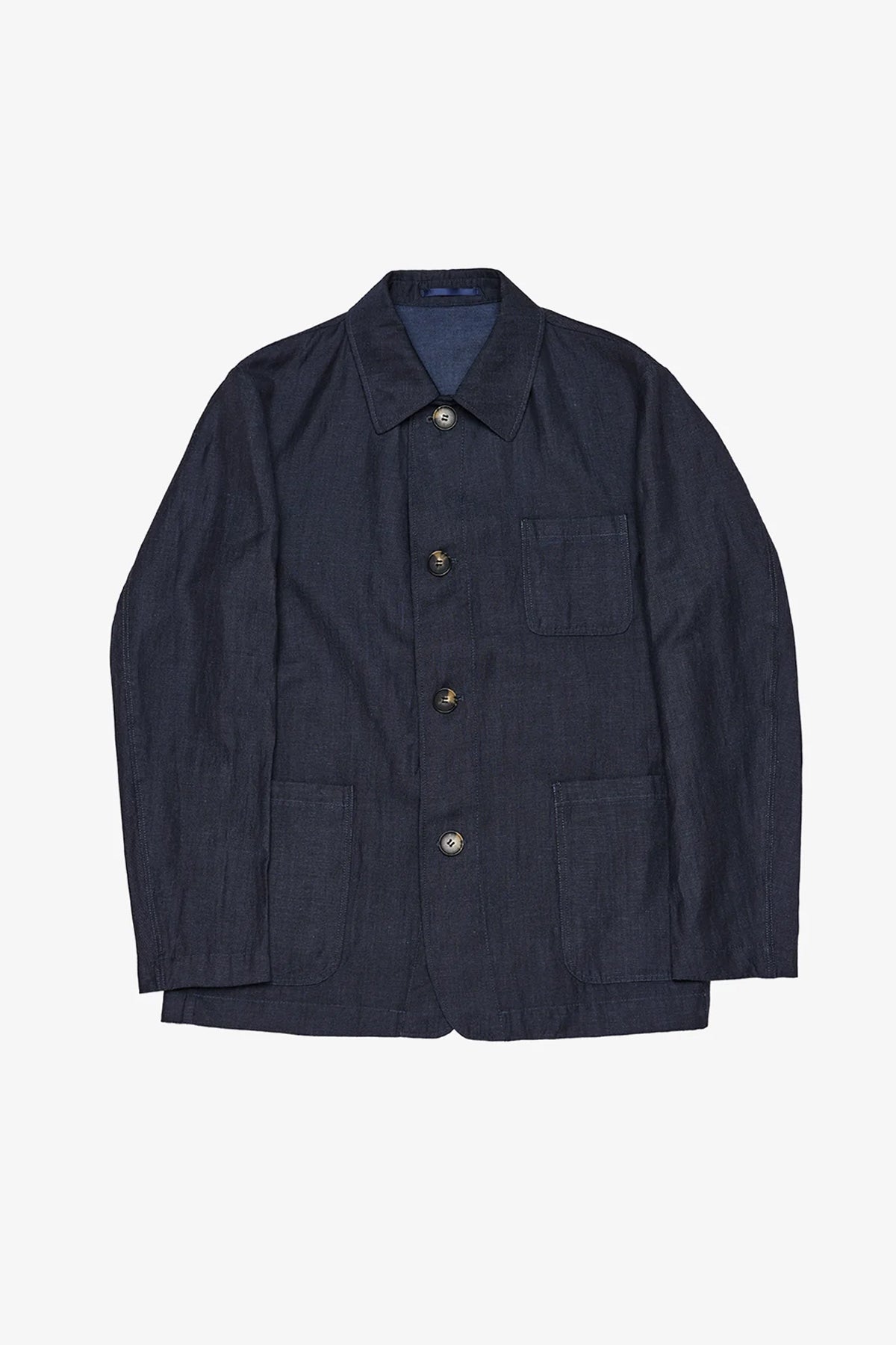 Carter - Dark Blue Shirt Jacket