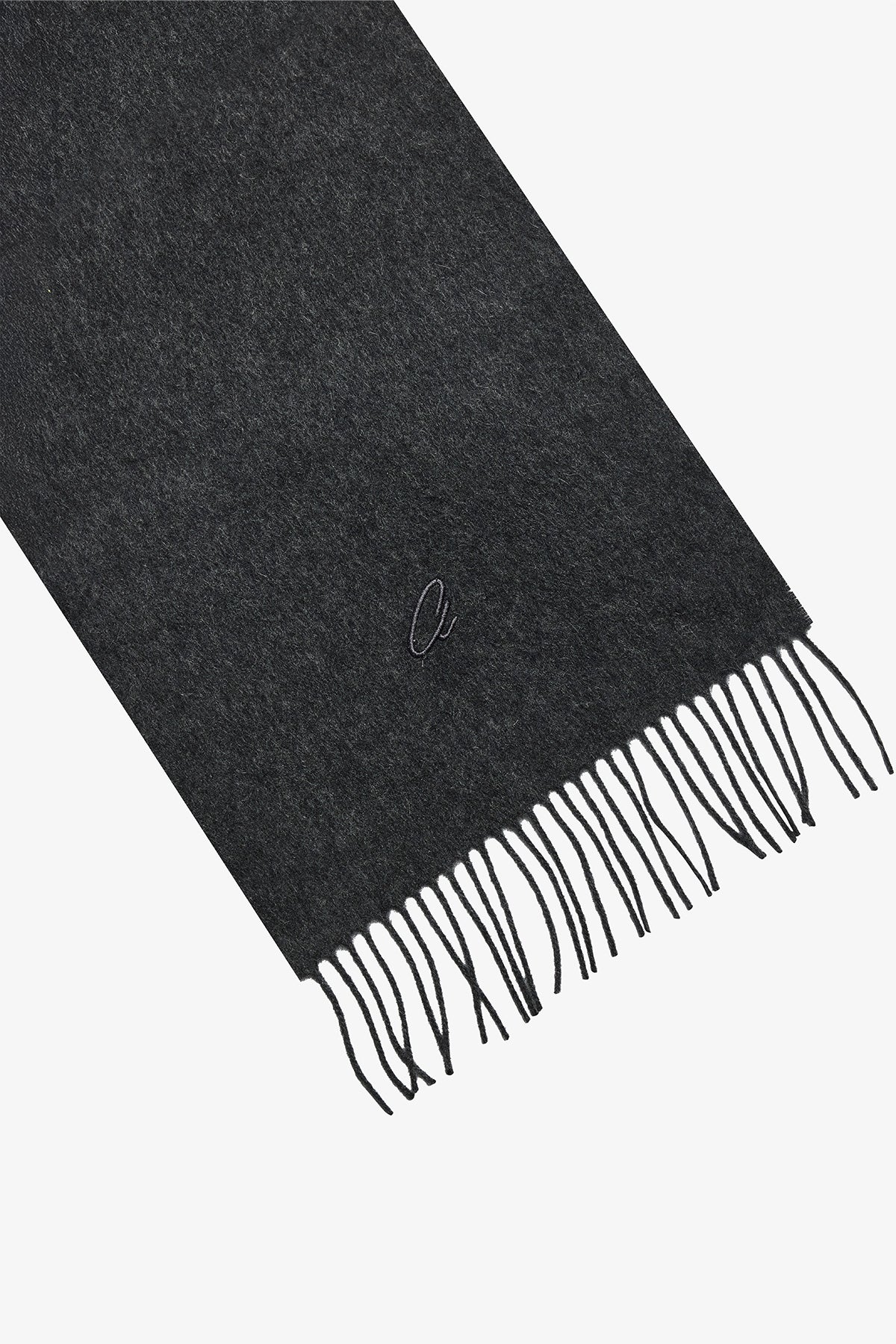 Cashmere Scarf - Mid Grey