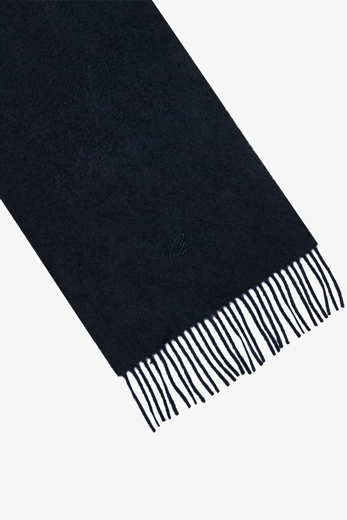 Cashmere Scarf - Navy
