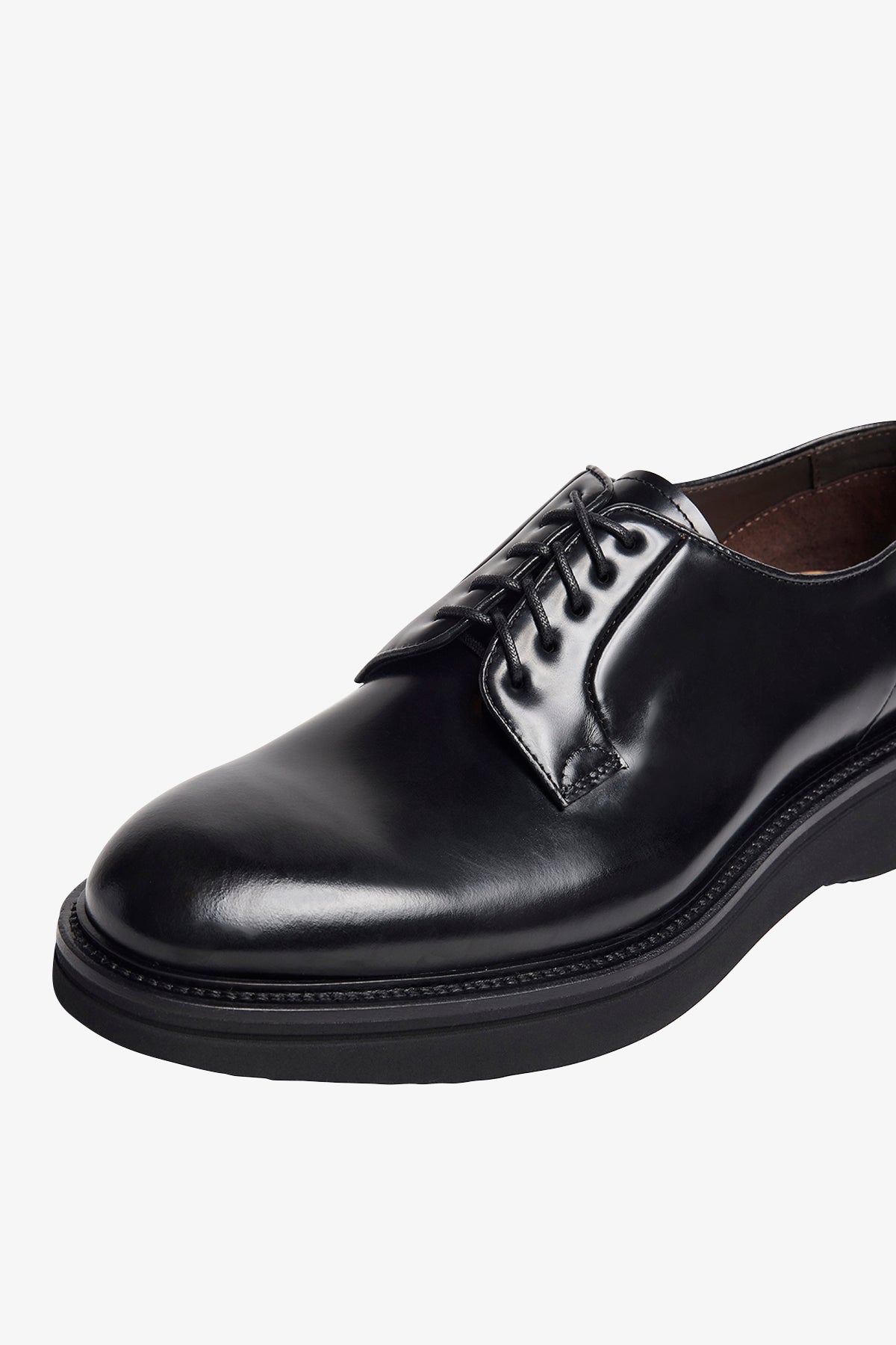 Derby shoe - black