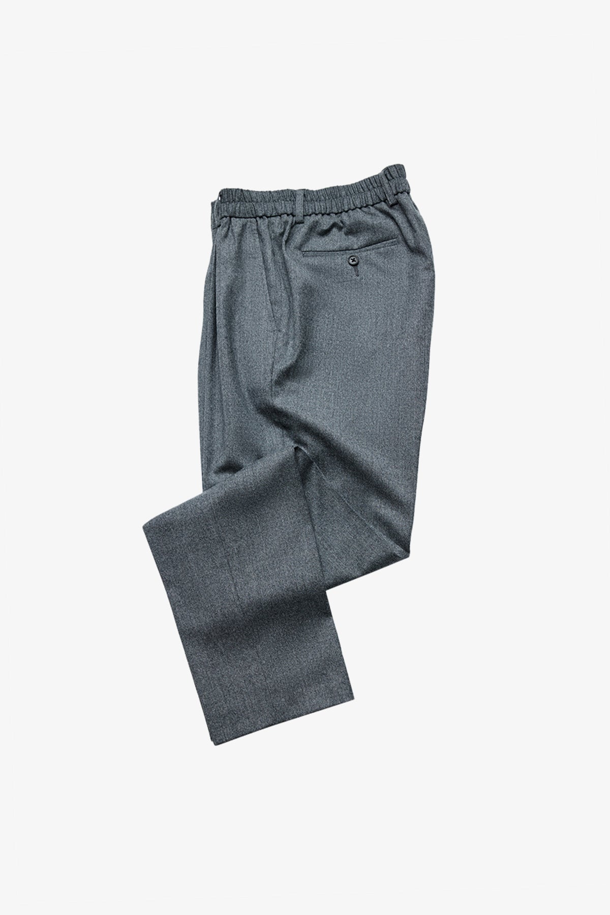 Draw - Mid Grey micro flannel