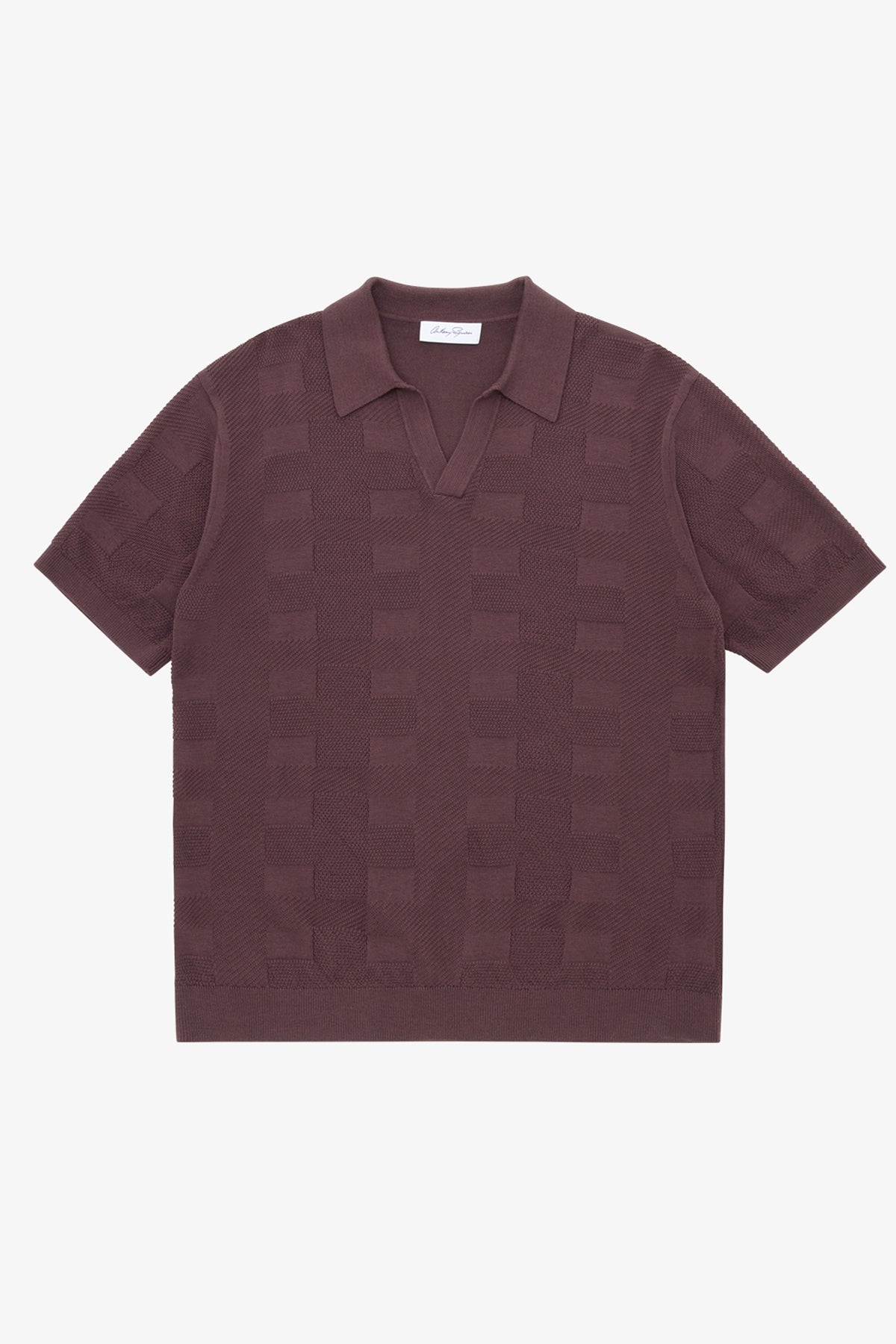 Array - Tobacco Polo In Supima Cotton