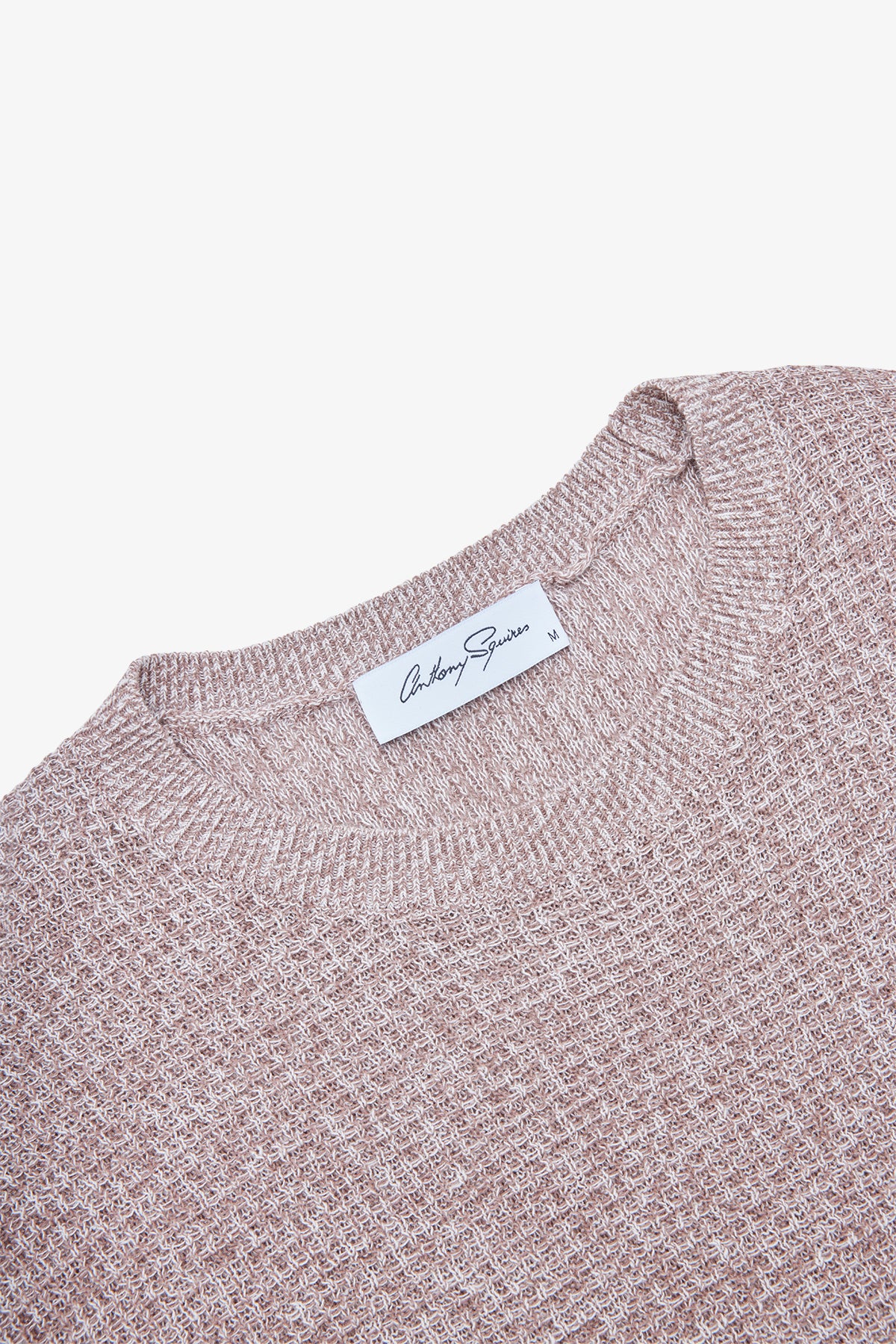 Drift - Dusty Red Crew Neck Knit