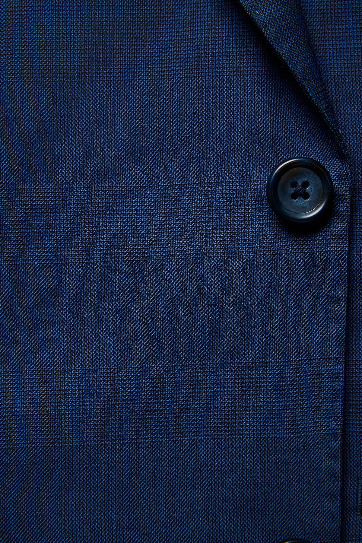 Kennedy Suit - Tonal Prince Of Wales Check In Pure Wool, Super 110's
