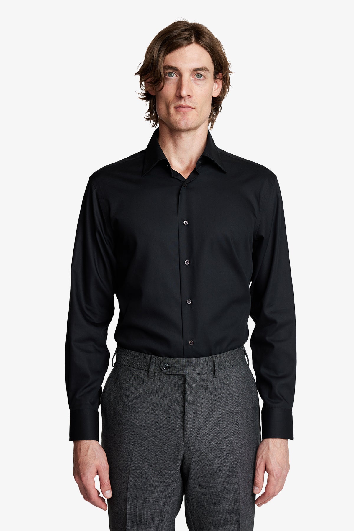 Gus - Black Business shirt