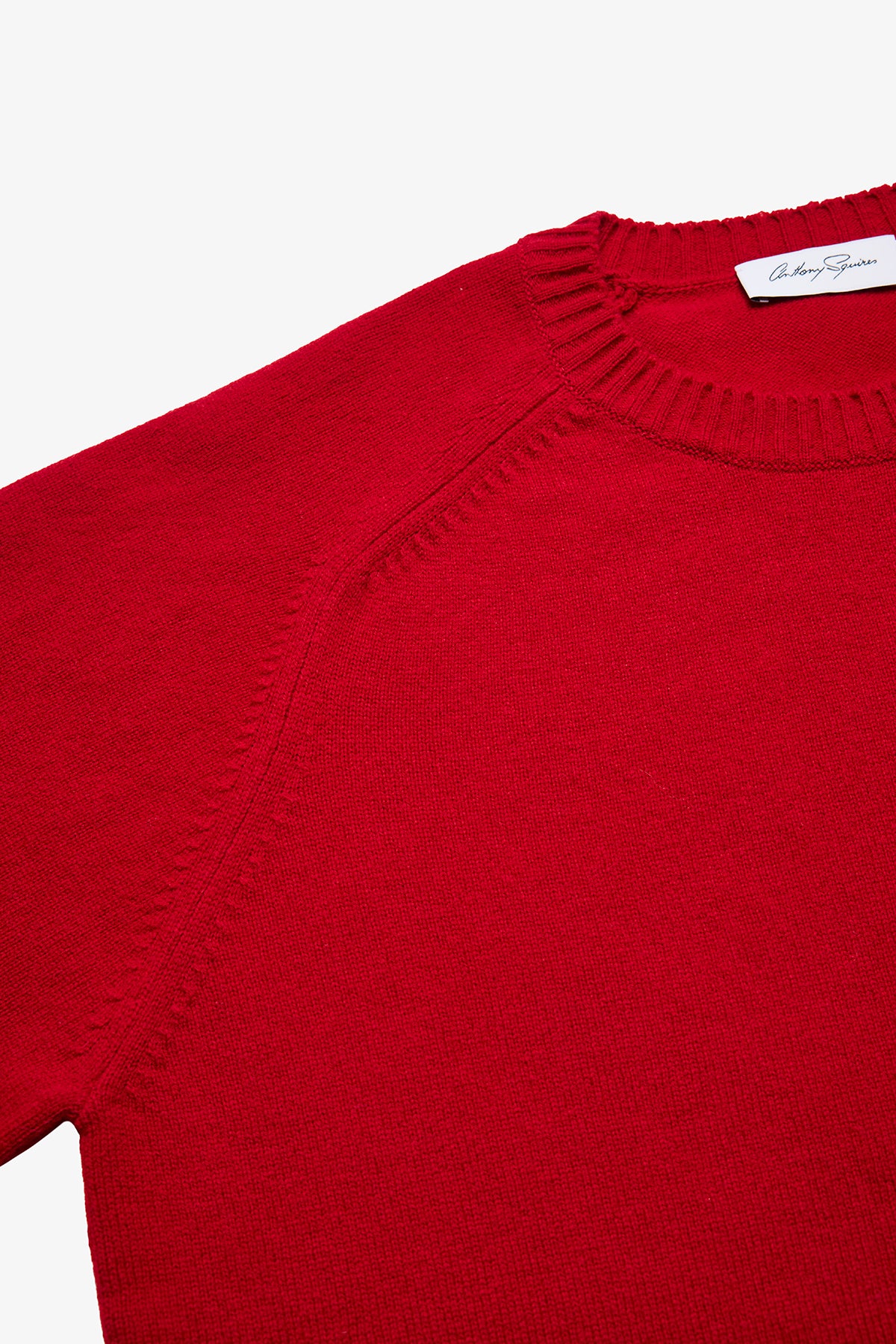 Harlan Red Crew Kneck Knit